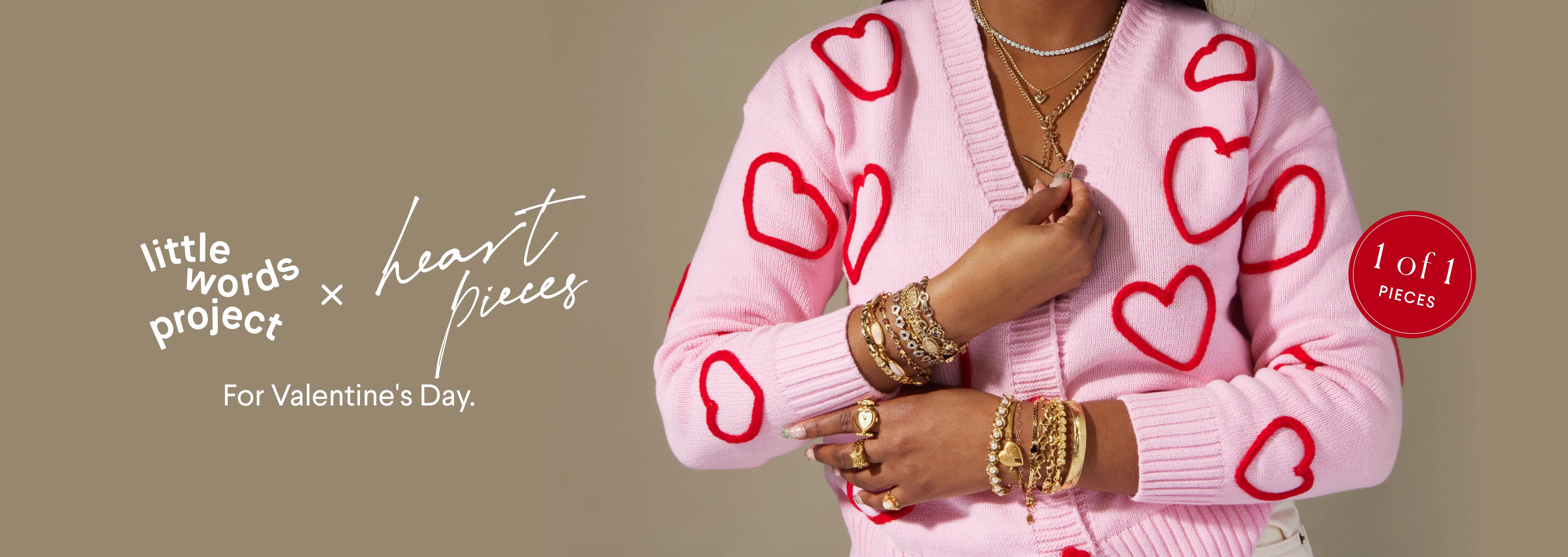 Heart Pieces Vintage x Little Words Project Desktop Collection Banner