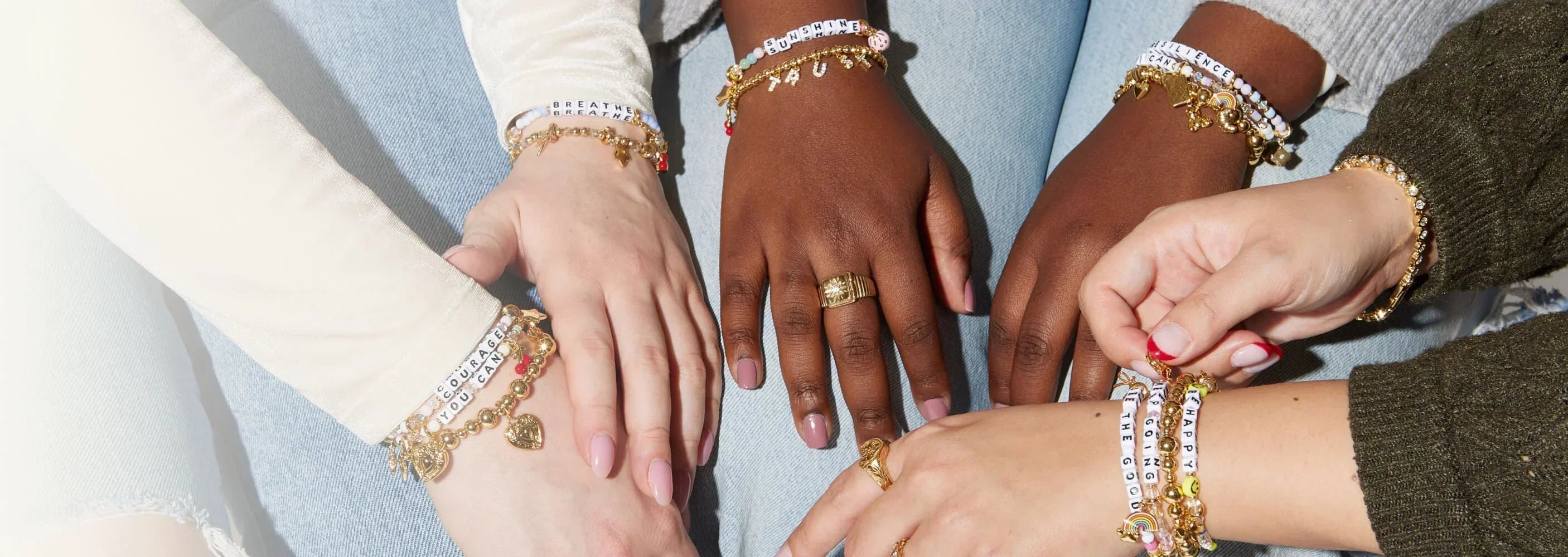 Beaded Word Bracelets