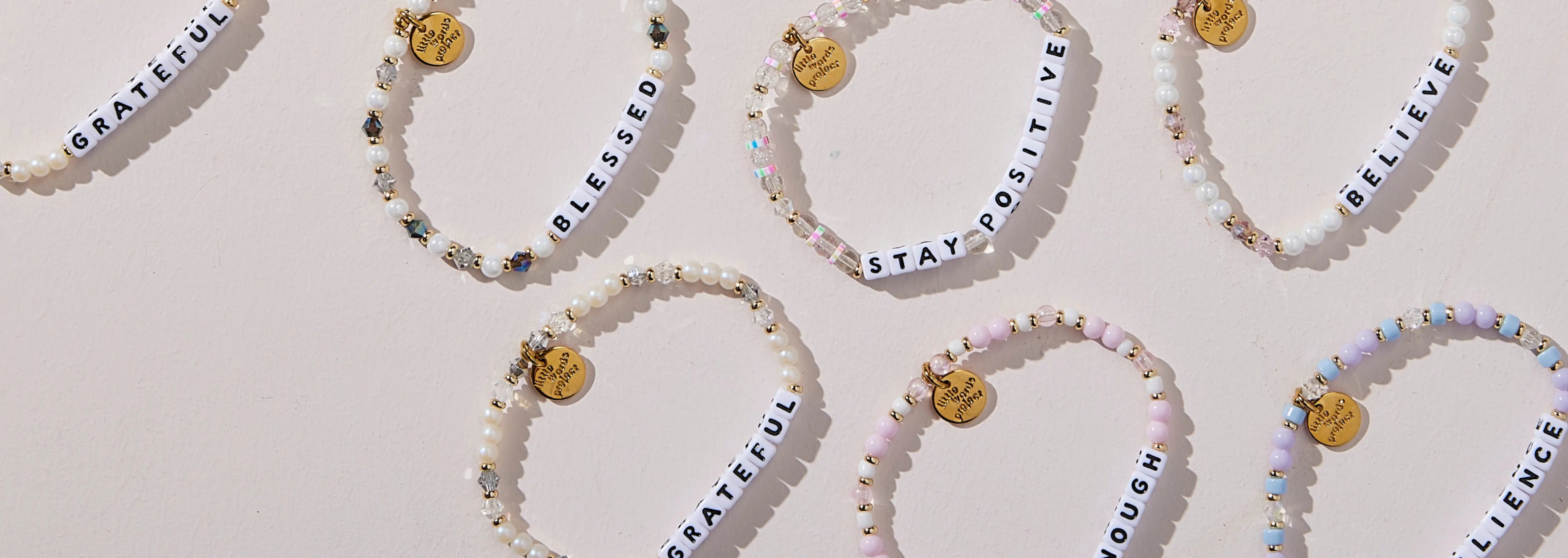 Beaded Word Bracelets