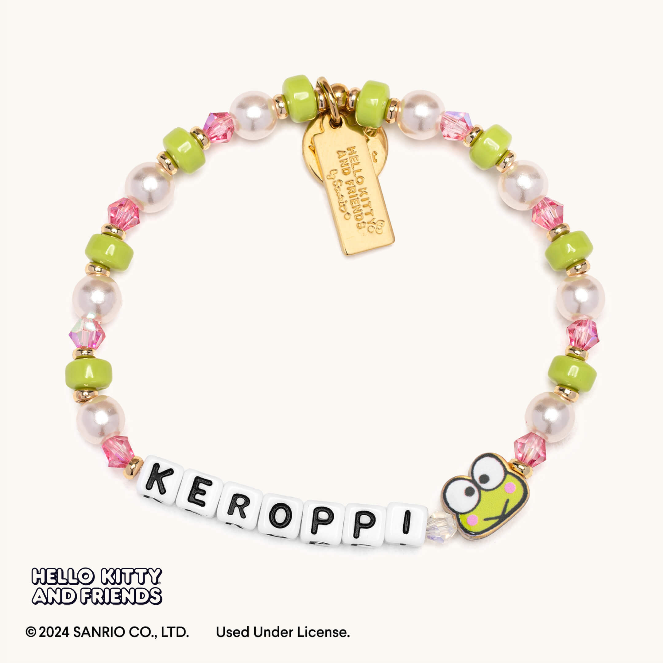 Keroppi- Hello Kitty and Friends bracelet