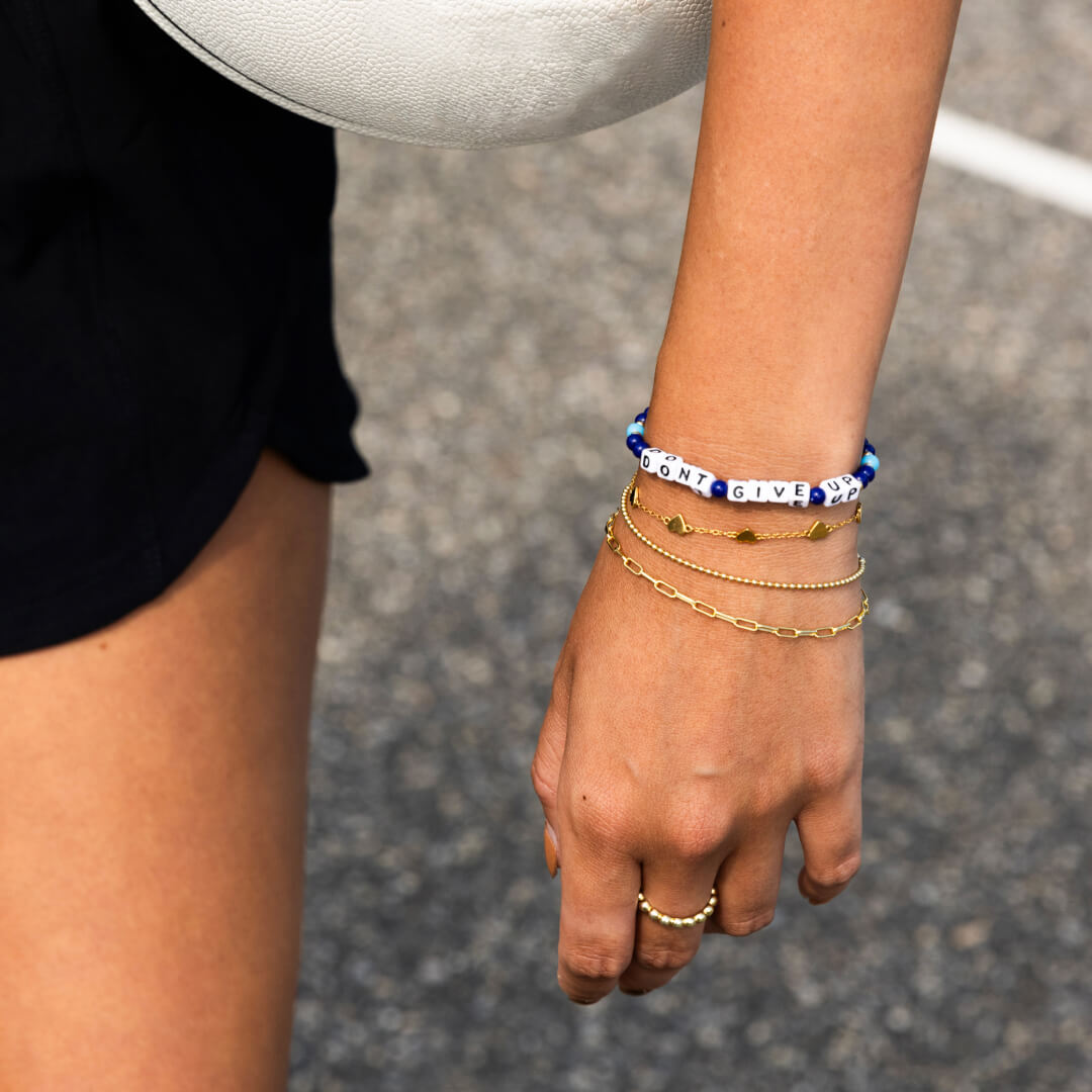 Don't Give Up - Cancer Research Bracelet
