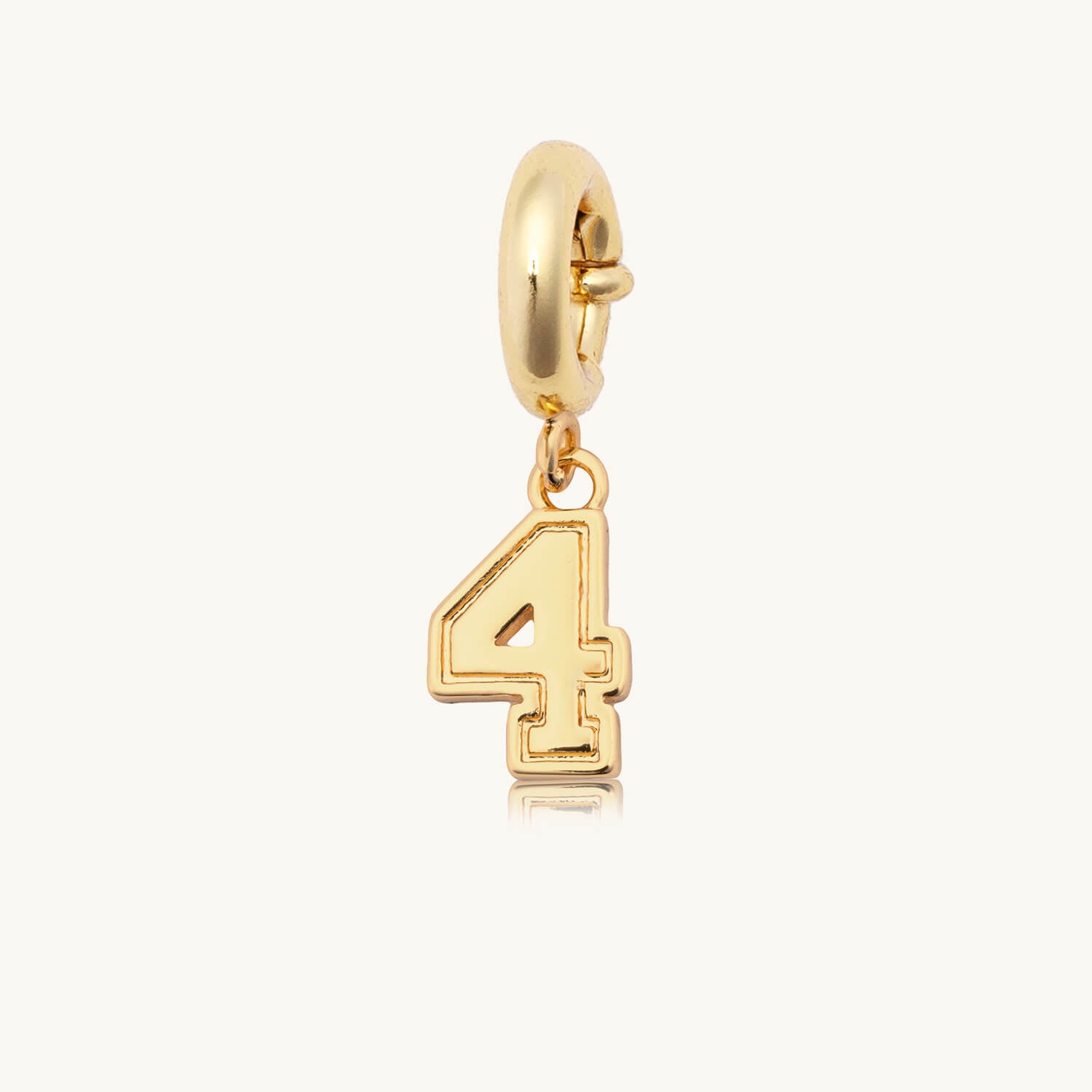 Varsity Number 4 Charm
