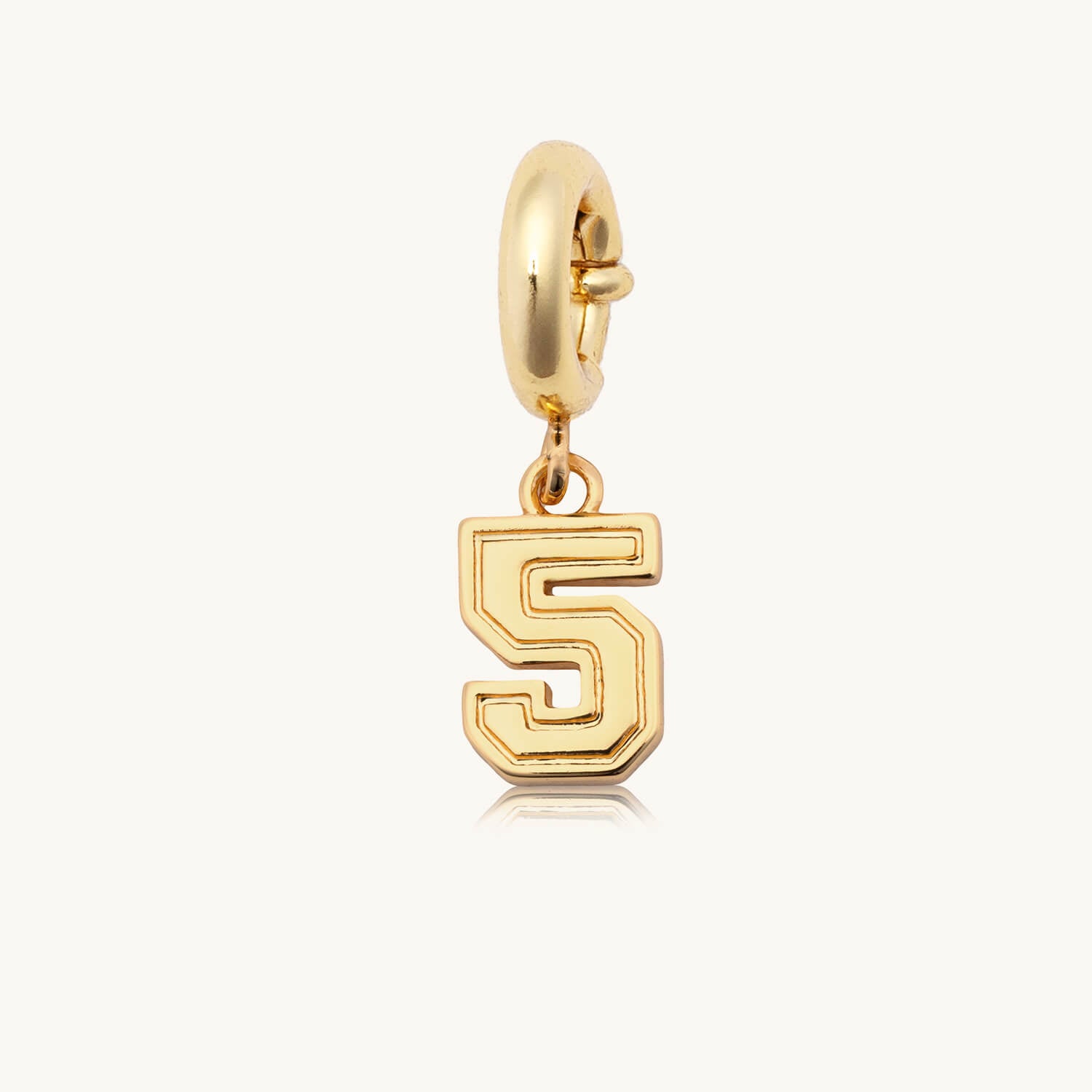 Varsity Number 5 Charm