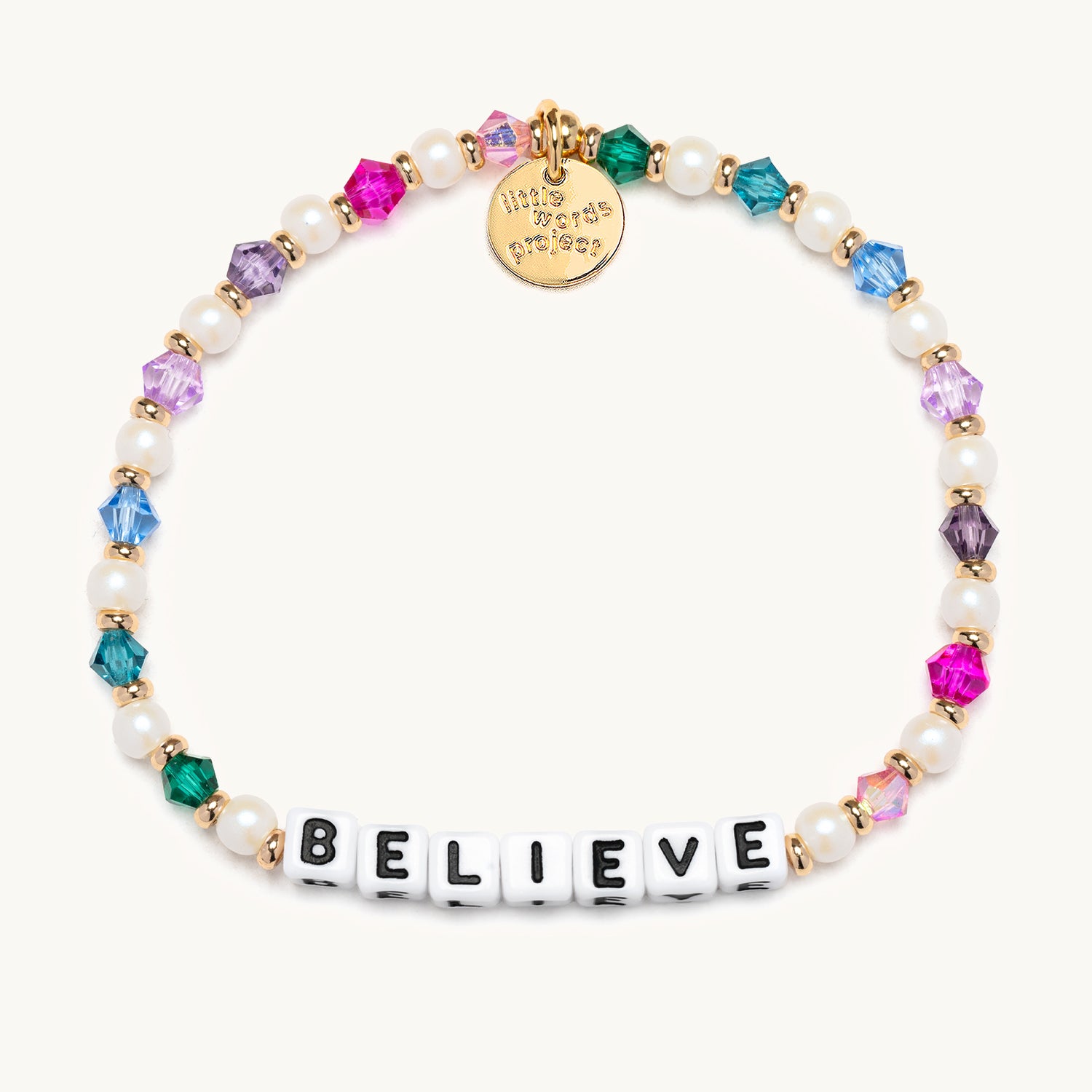 Believe- The Power of Little Words Bracelet