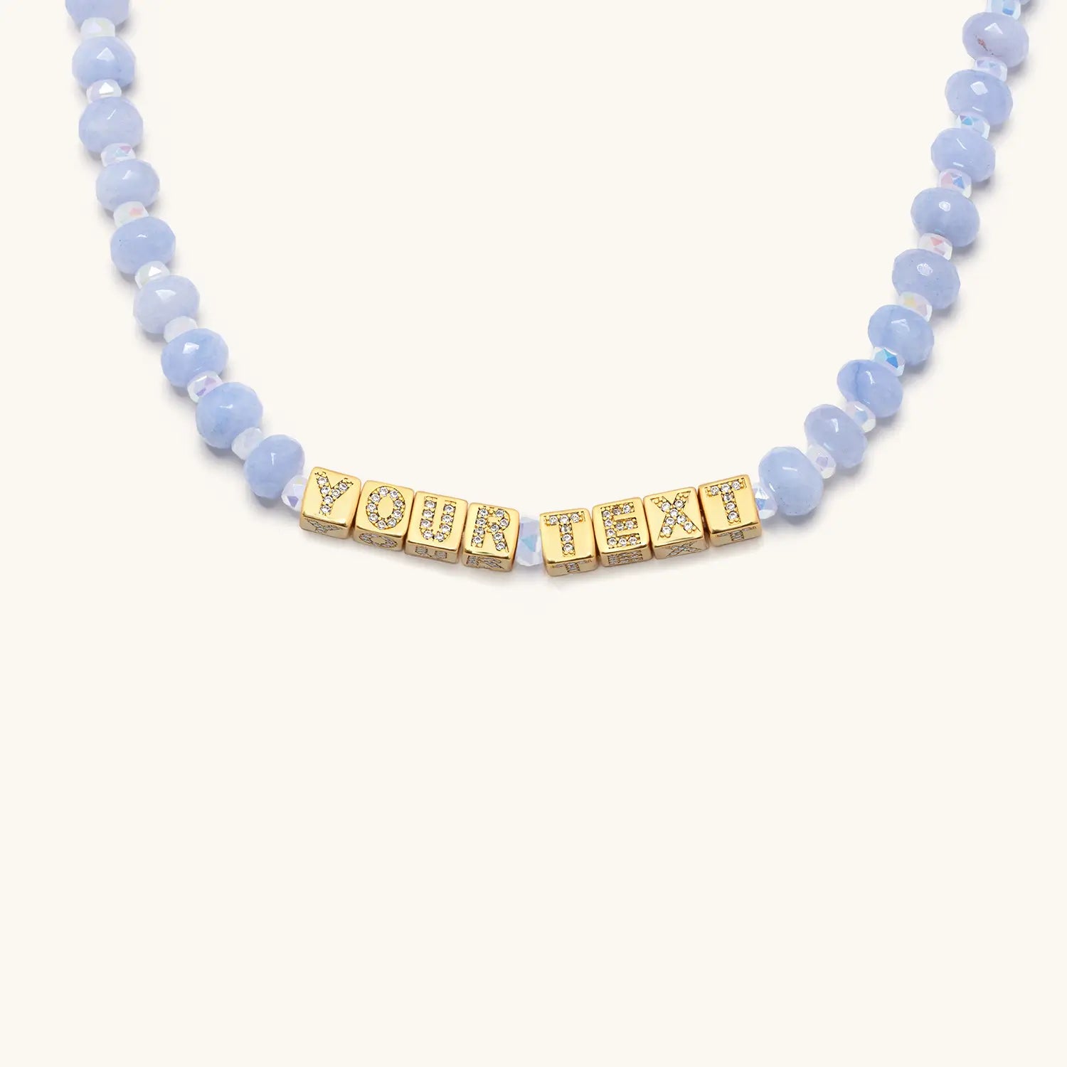 BOLDER Custom Lavender Muse Necklace | Custom Beaded Necklace