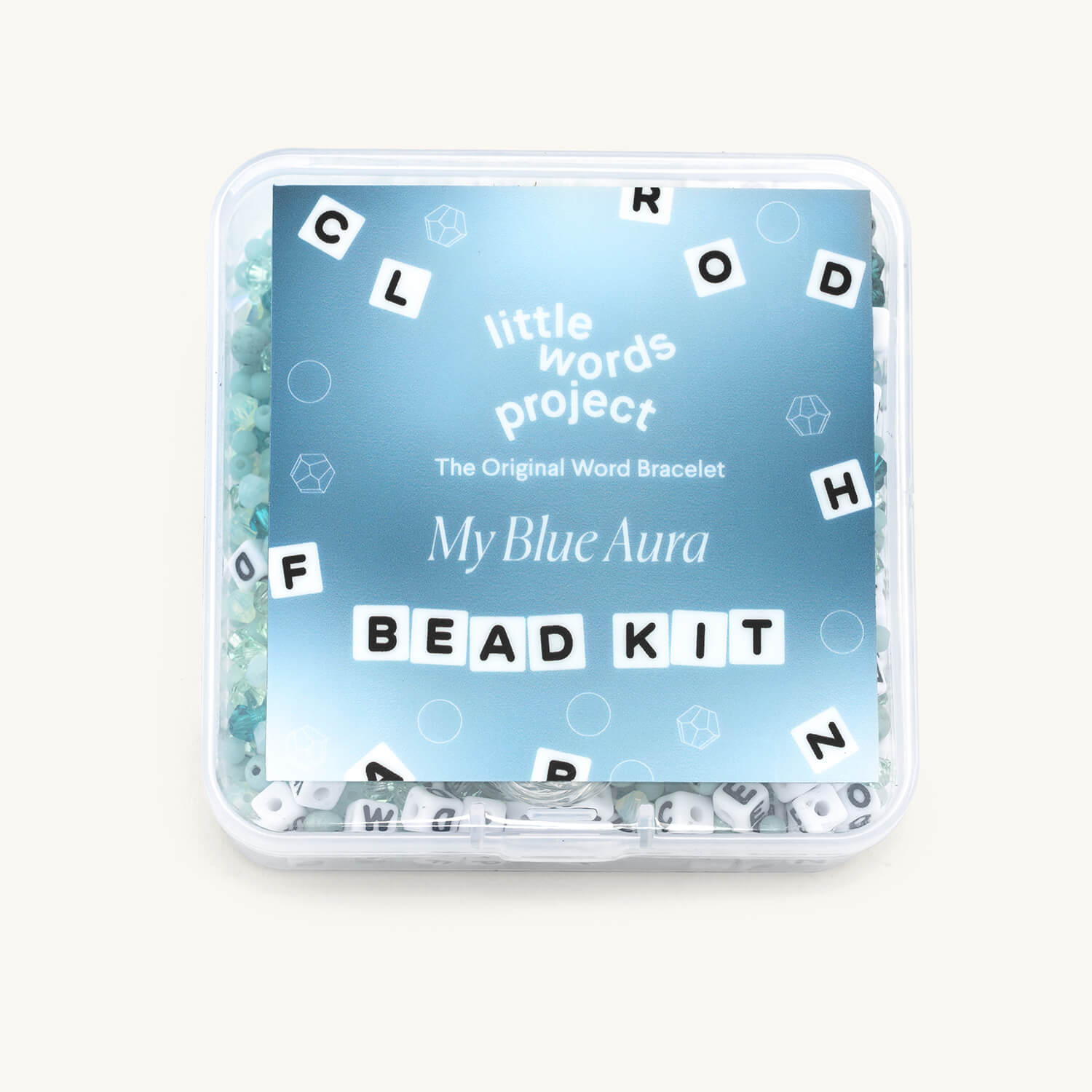 Blue Aura Bead Kit front
