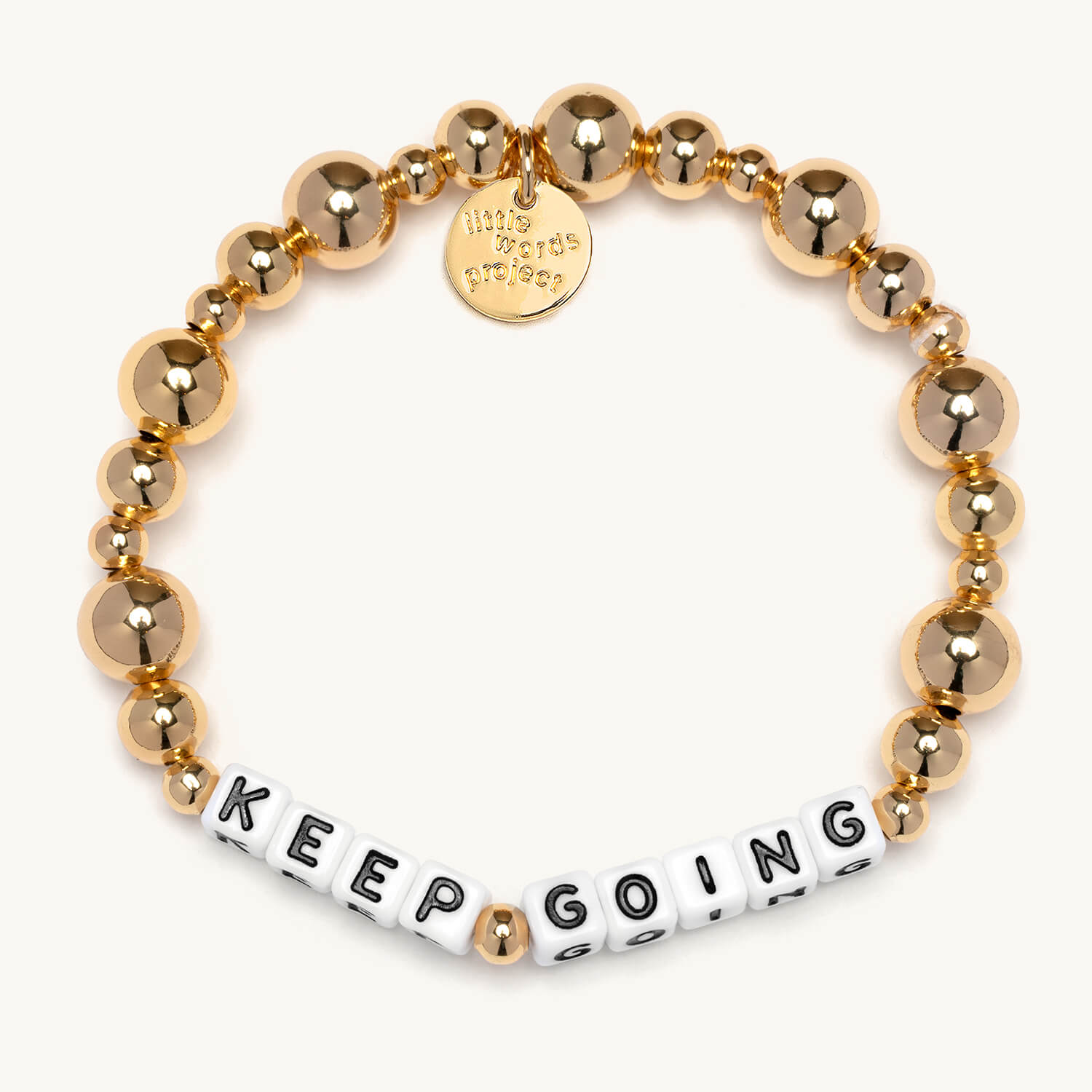 Keep Going- Metallic Bubbles Bracelet