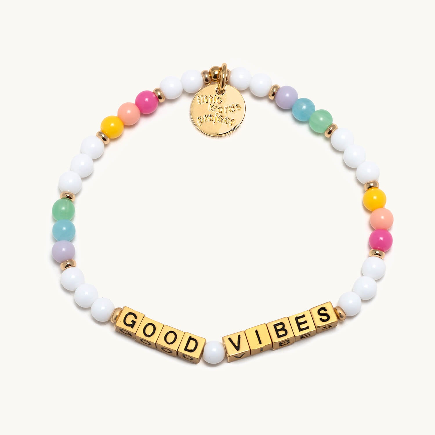 Good Vibes Beaded Bracelet