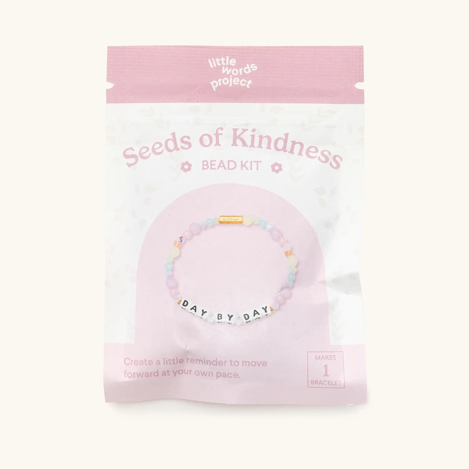 Day by Day Bead Kit — front flat-lay of packaged bead kit