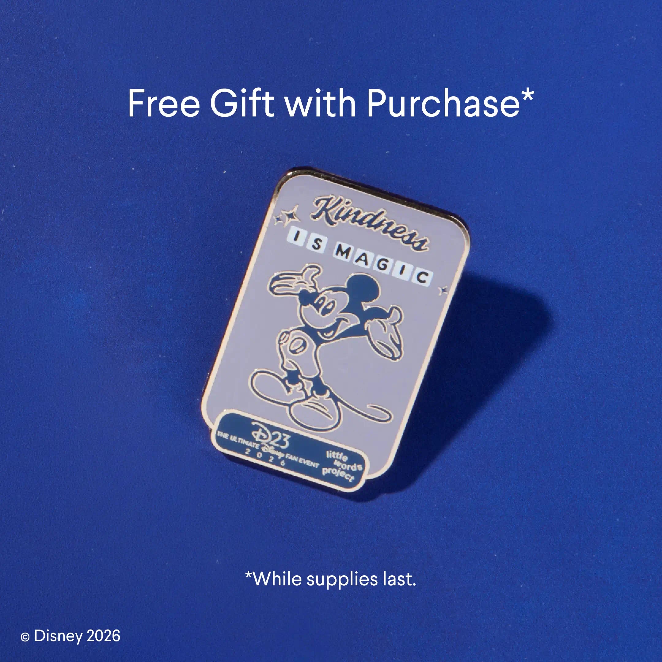 D23 Bag Charm