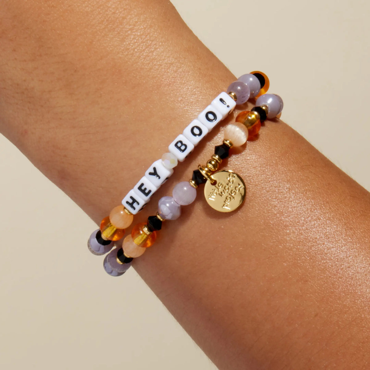Hey Boo! Bracelet on wrist