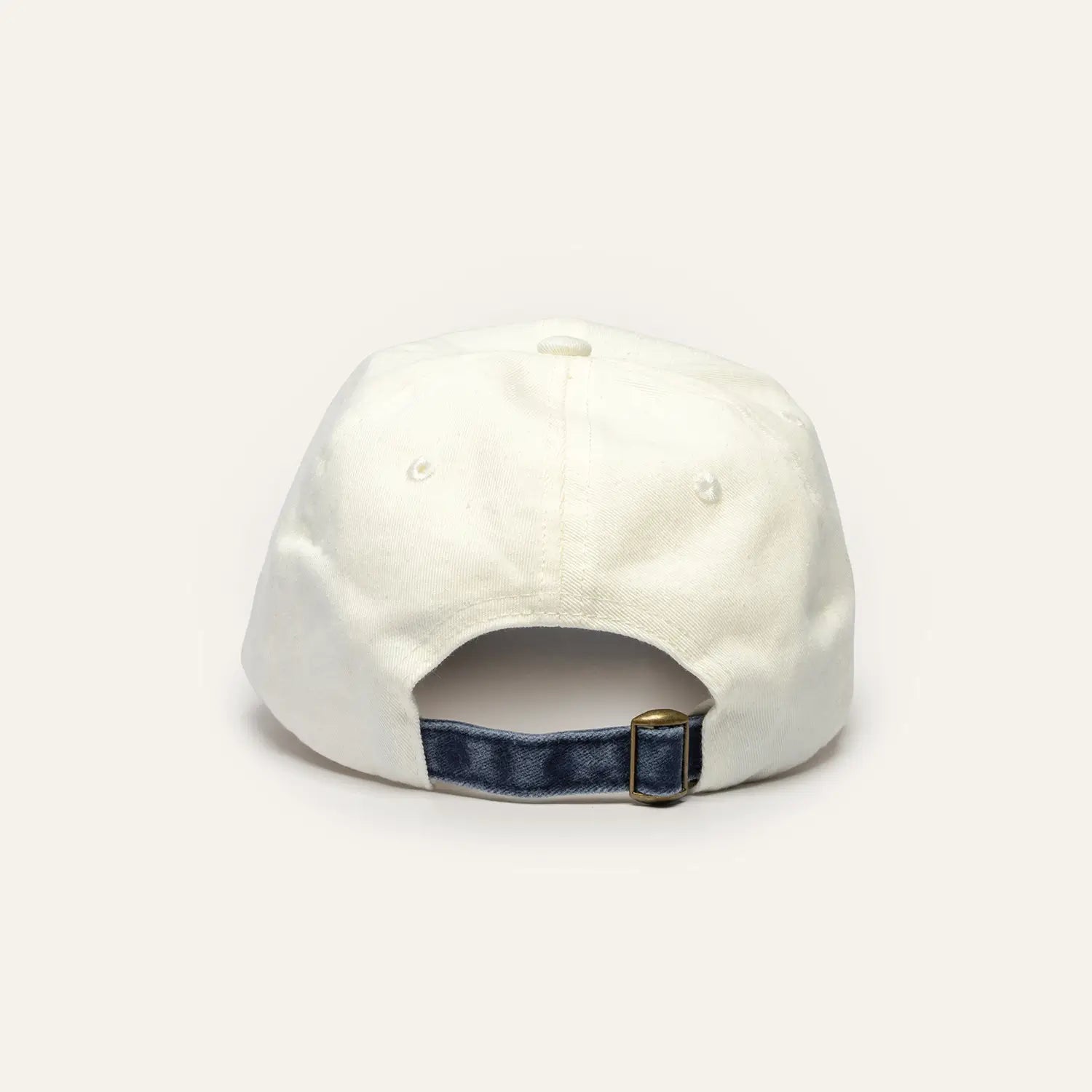 Little Words Project Be Nice Keep Going Hat, back view showing adjustable closure
