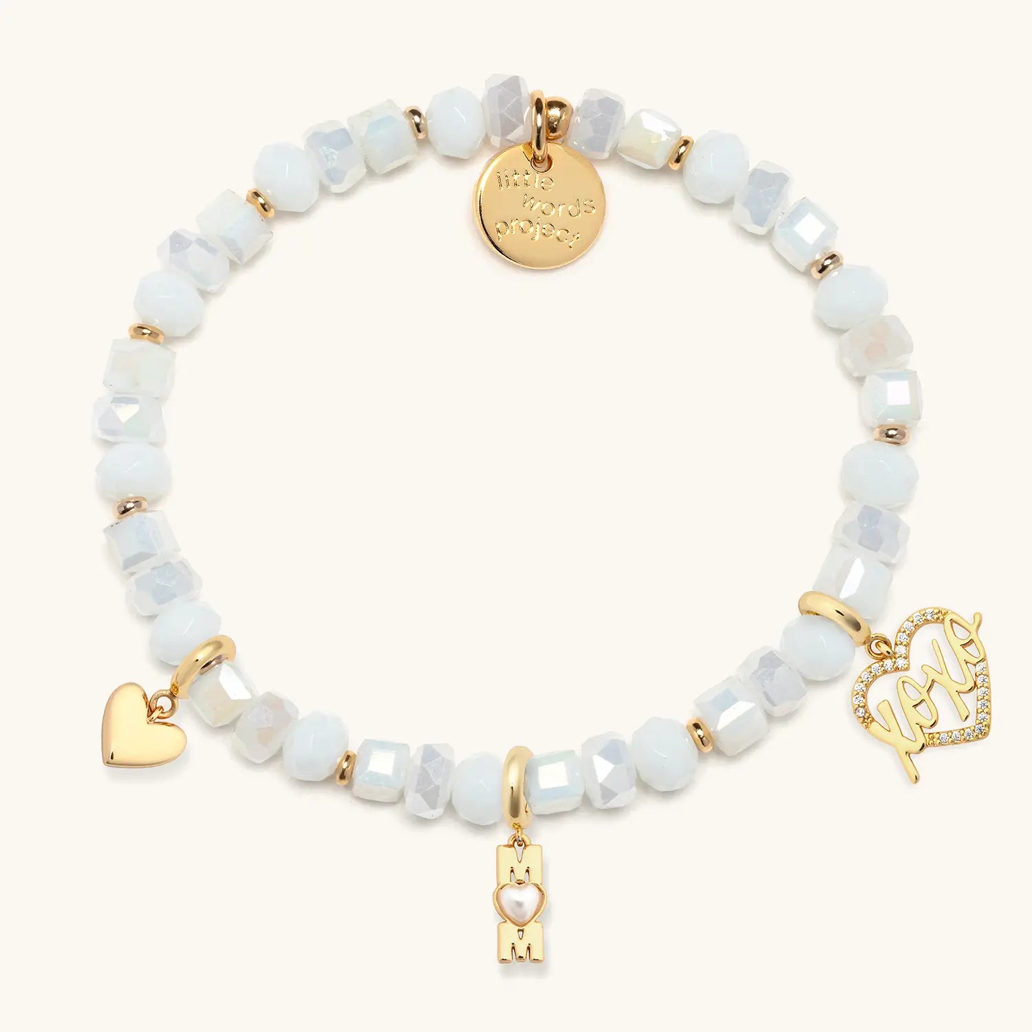 Mom's Love Charm Bracelet Set
