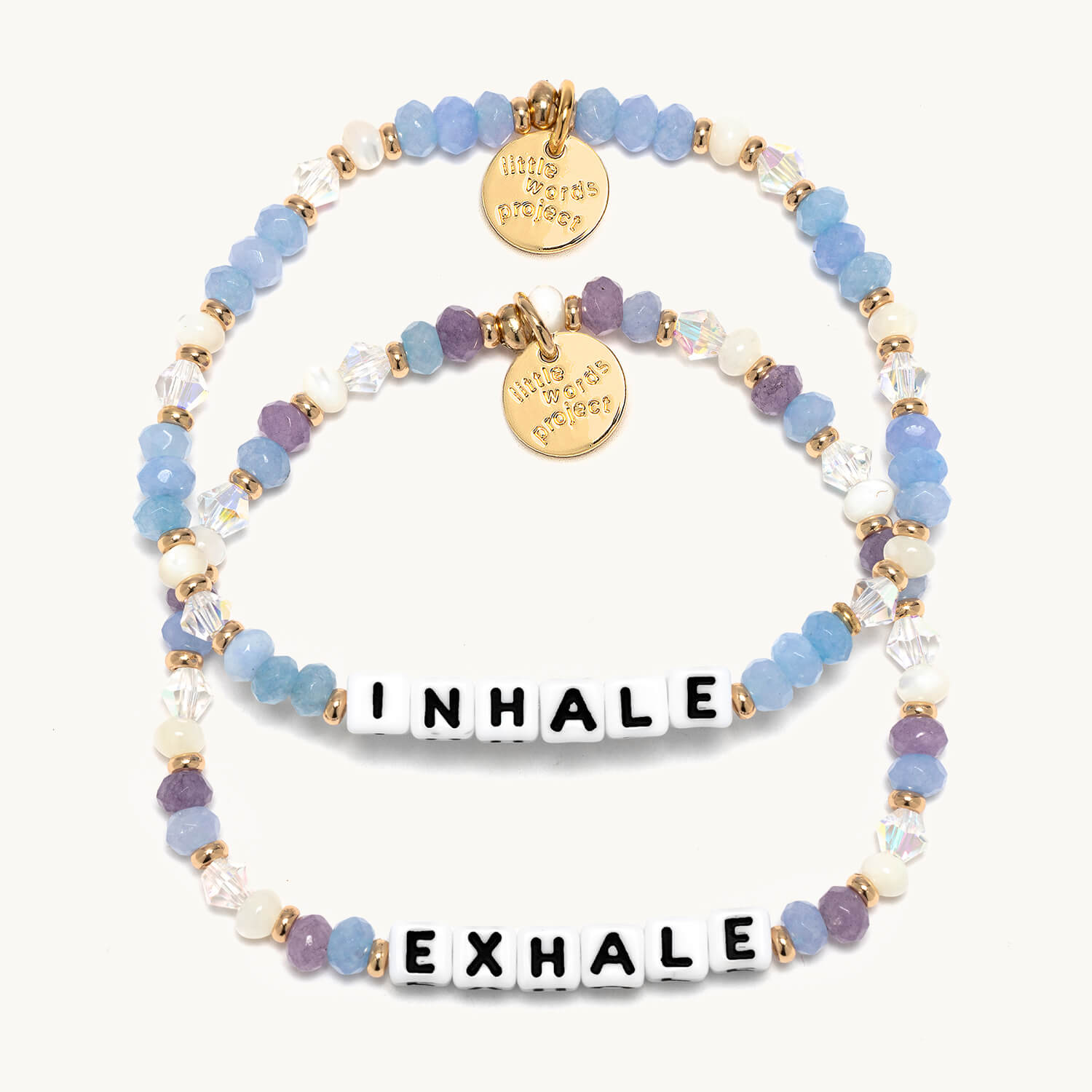 Inhale/Exhale- Little Words Project Bracelets