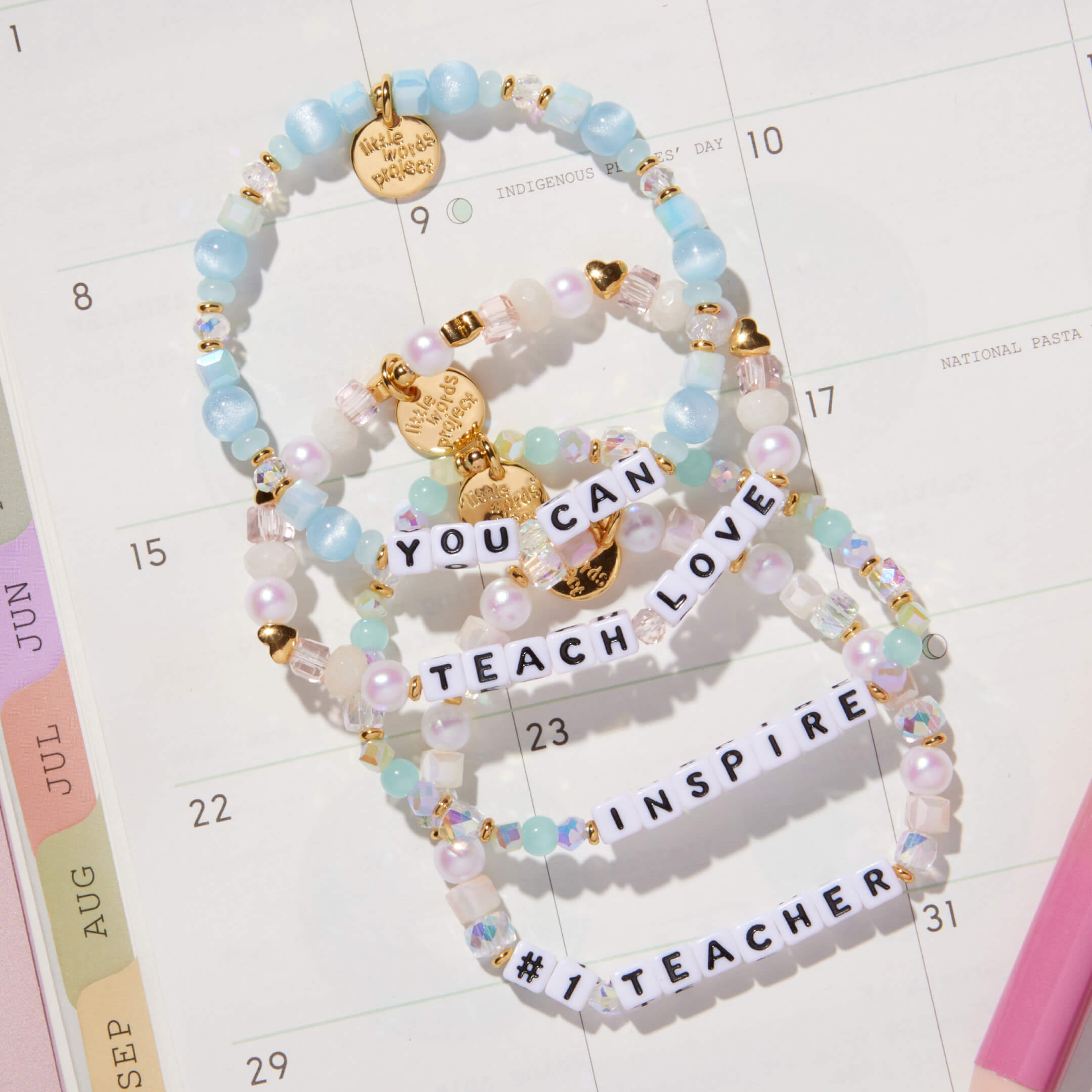 Back To School Beaded Bracelet Bundle