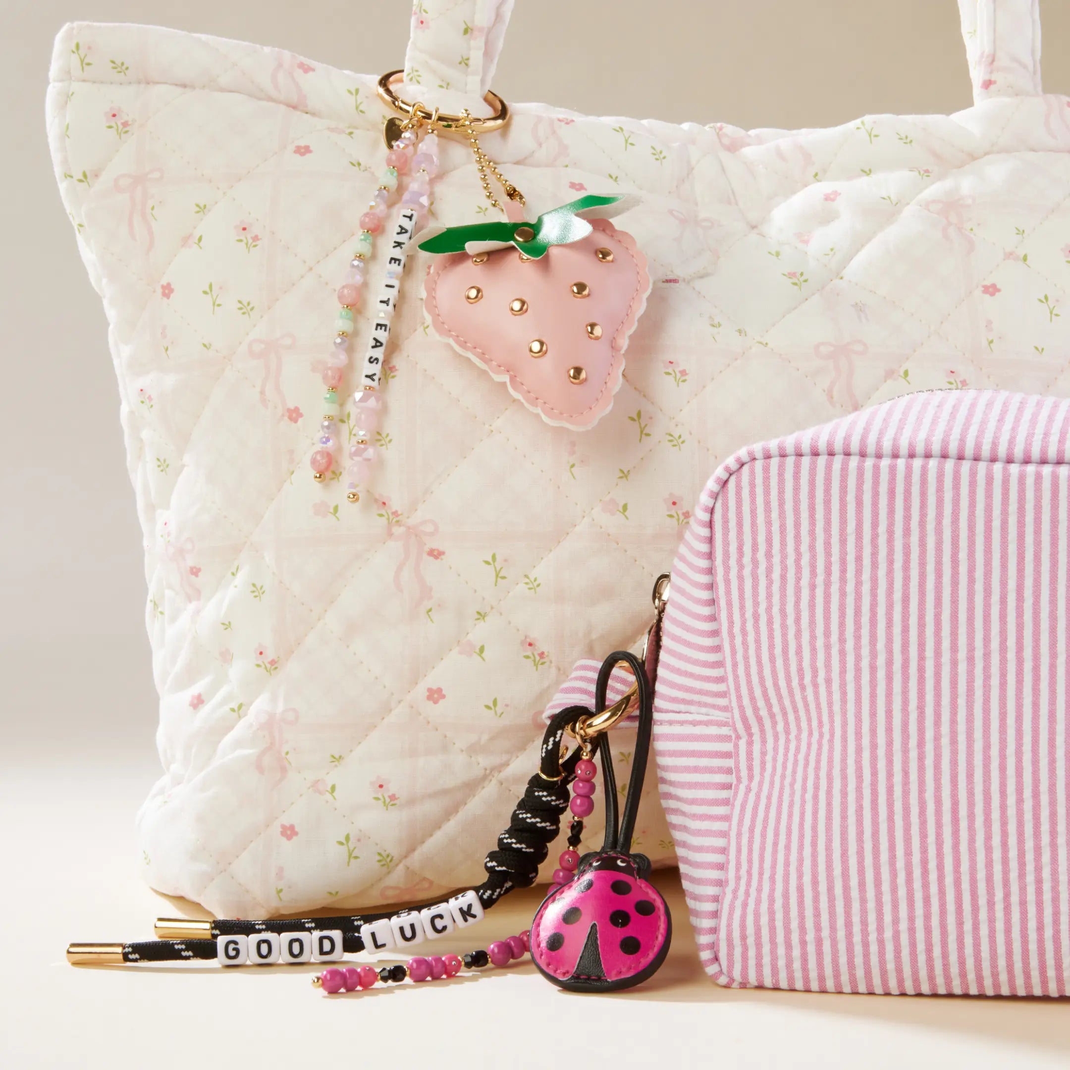 Lucky & Sweet Bag Charm Set