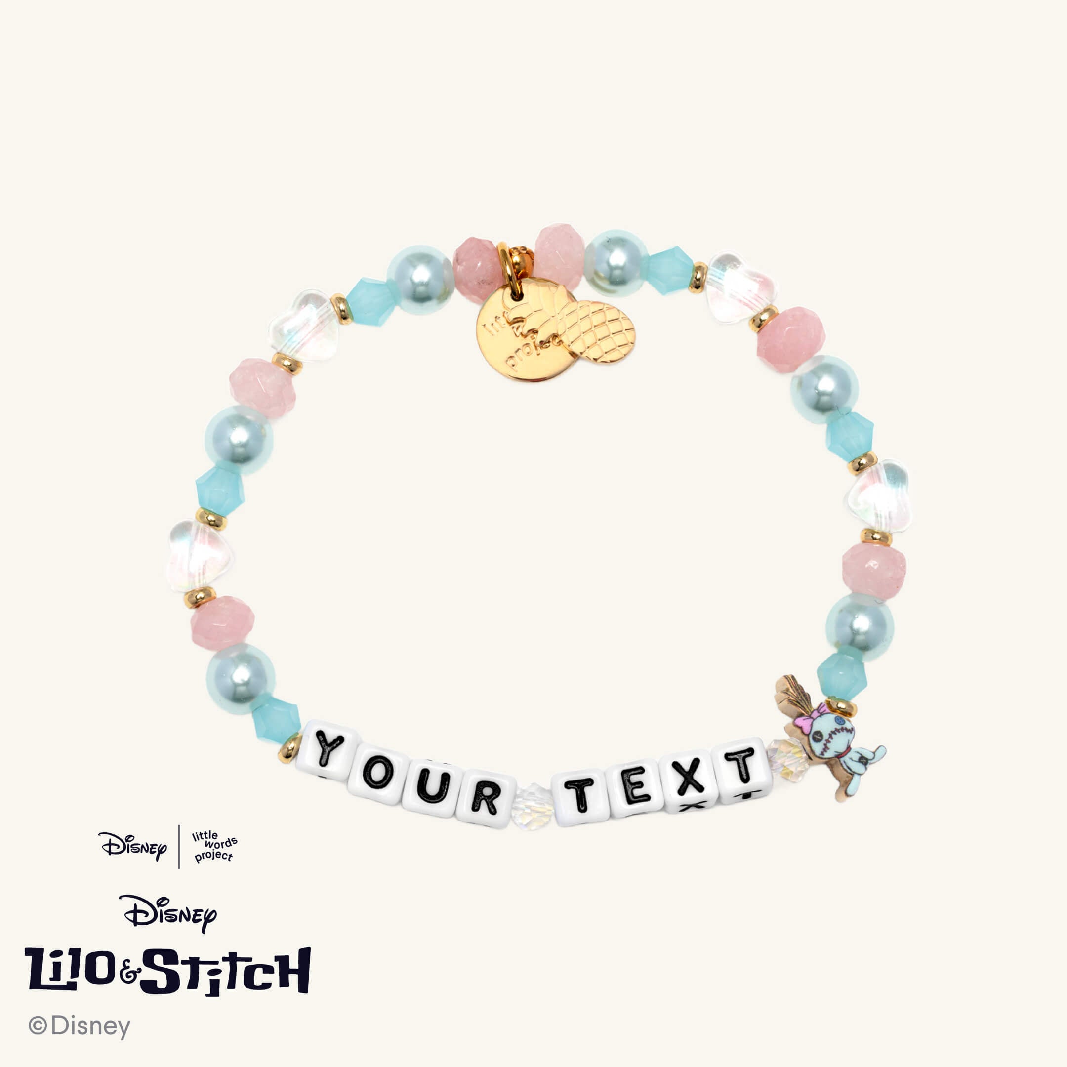 Custom Scrump- LWP x Disney's Lilo & Stitch Bracelet
