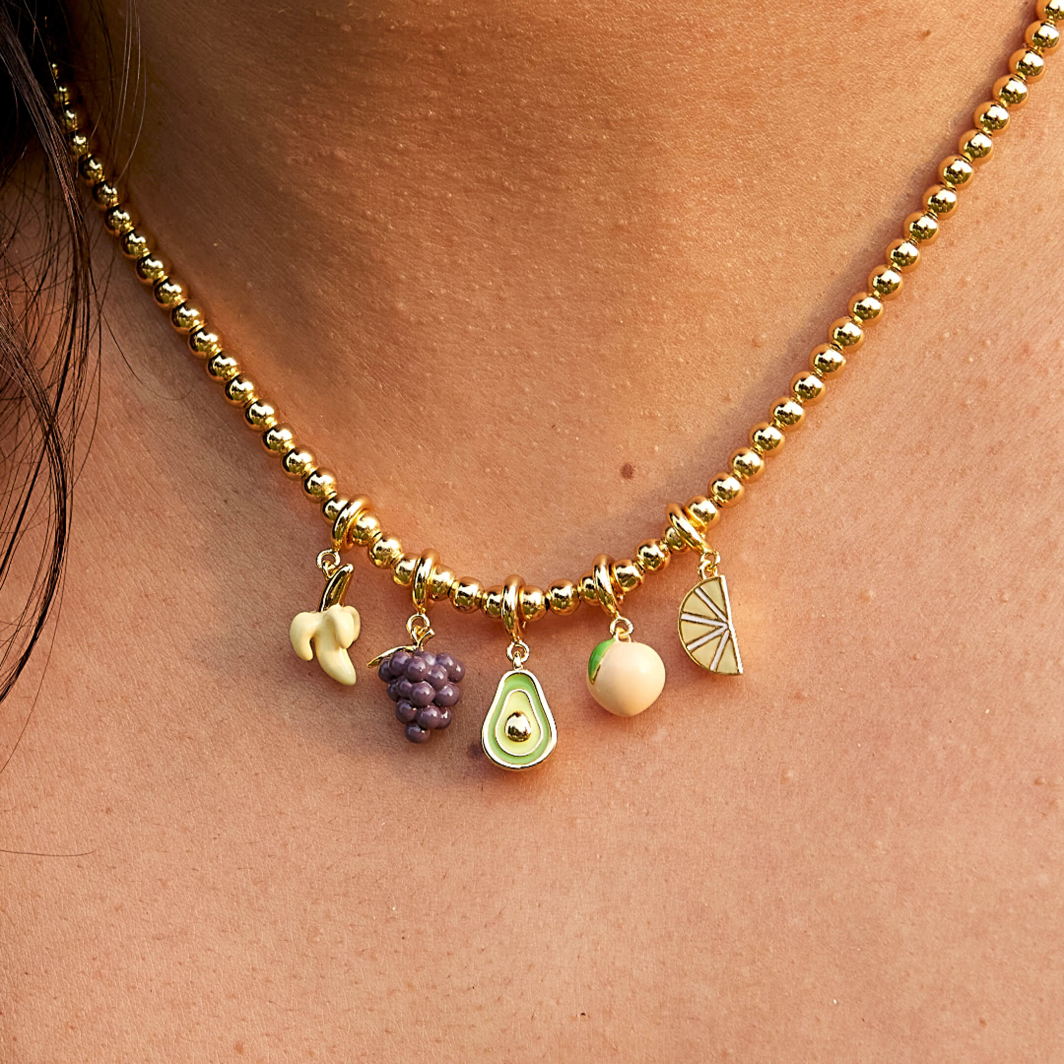Fruity & Fresh Charm Necklace