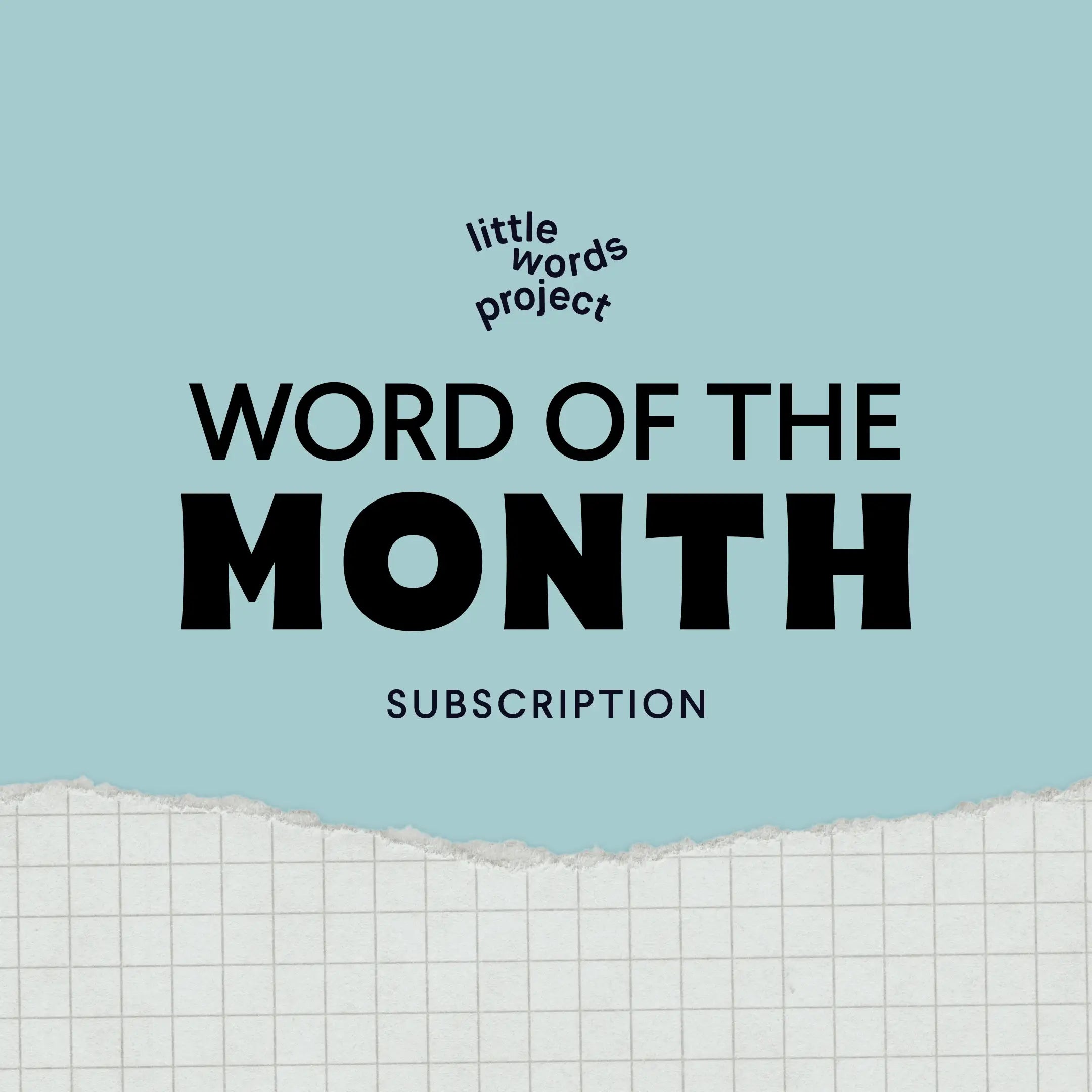 Word of the Month Subscription