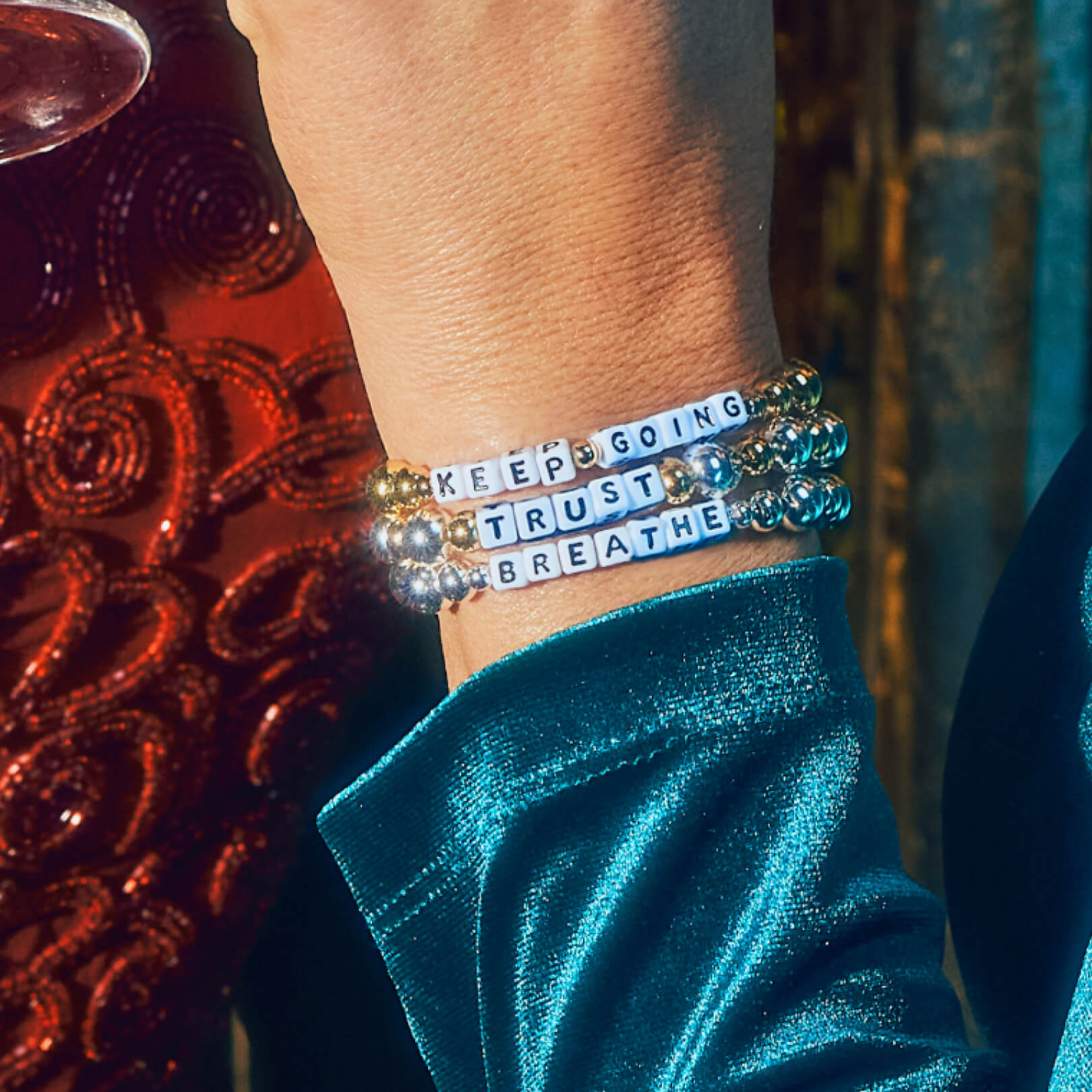 Metallic Bubbles Stack