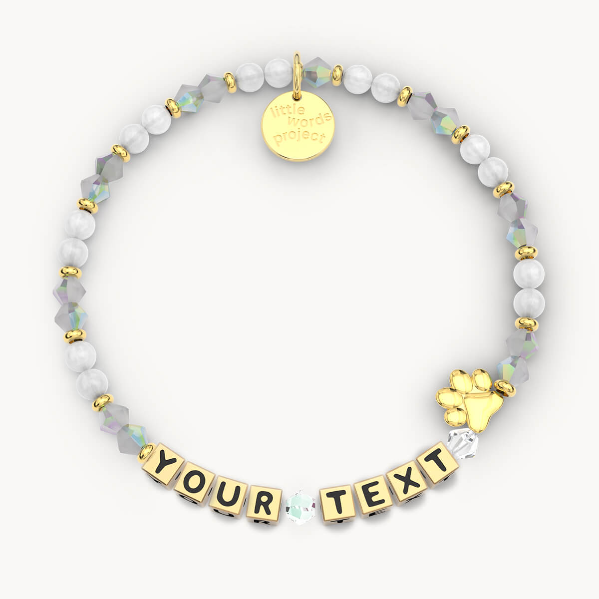 Custom Pawfect Love Gold Letters