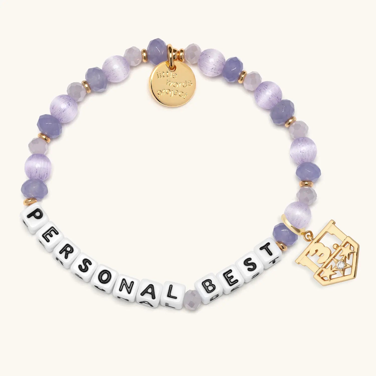 Little Words Project Personal Best bracelet, size S/M bundle packaging shot
