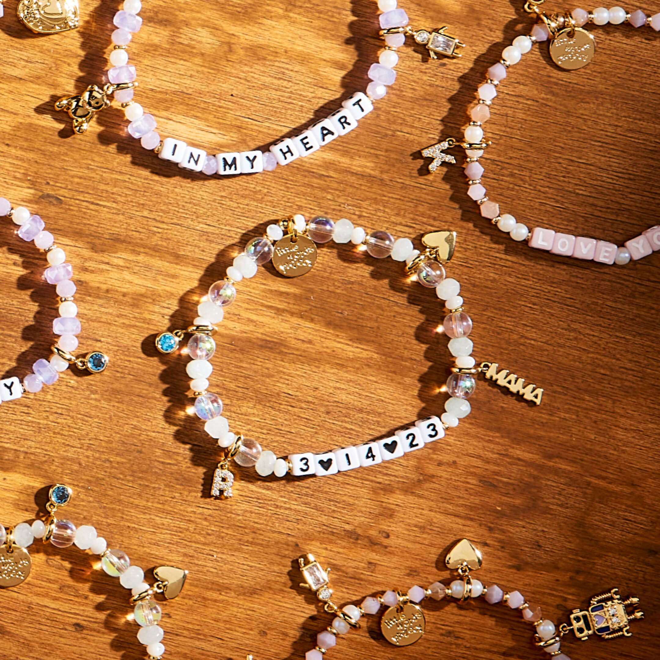 Custom Bracelets with Charms