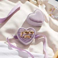 Ring & Earrings Gift Box with Rings and Charm