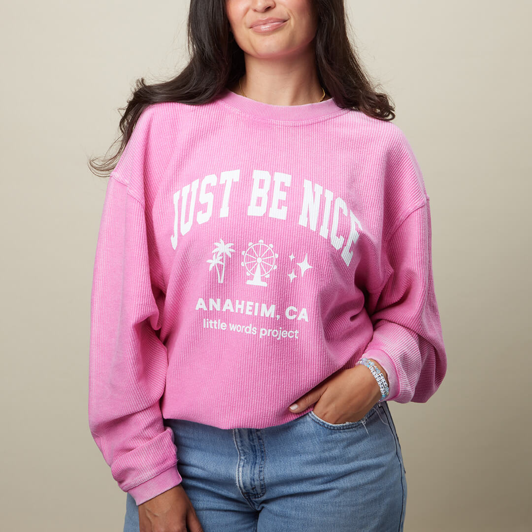 Anaheim Corded Crew Sweatshirt