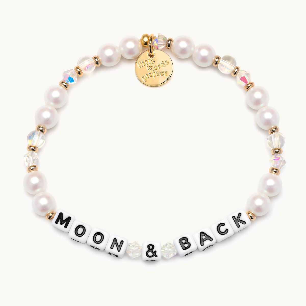 Moon & Back- Love Club | Beaded Bracelet - Little Words Project