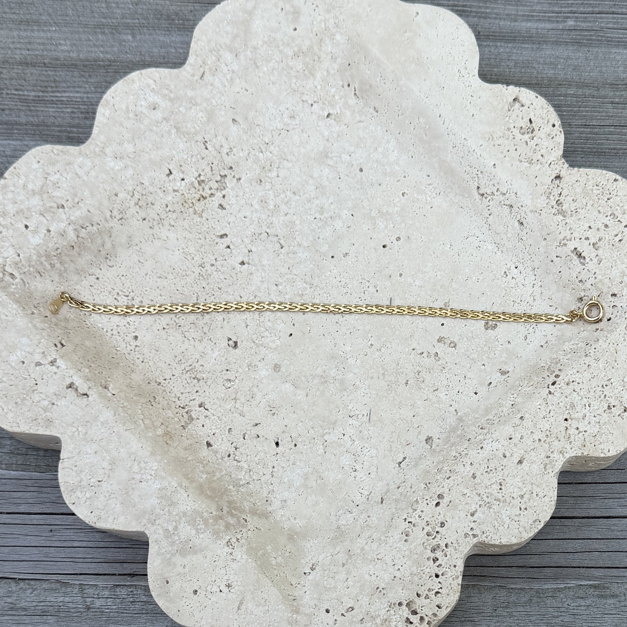 Dainty Gold Chain Bracelet