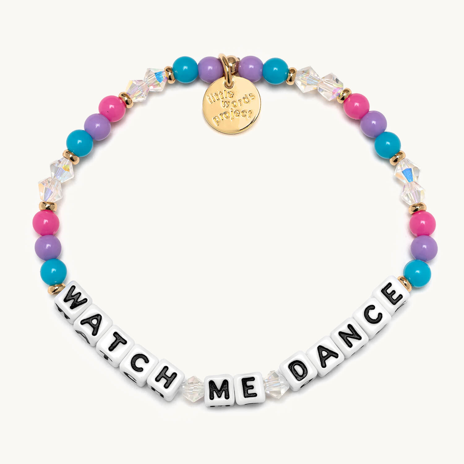 Watch Me Dance Nominated Beaded Bracelet Little Words Project