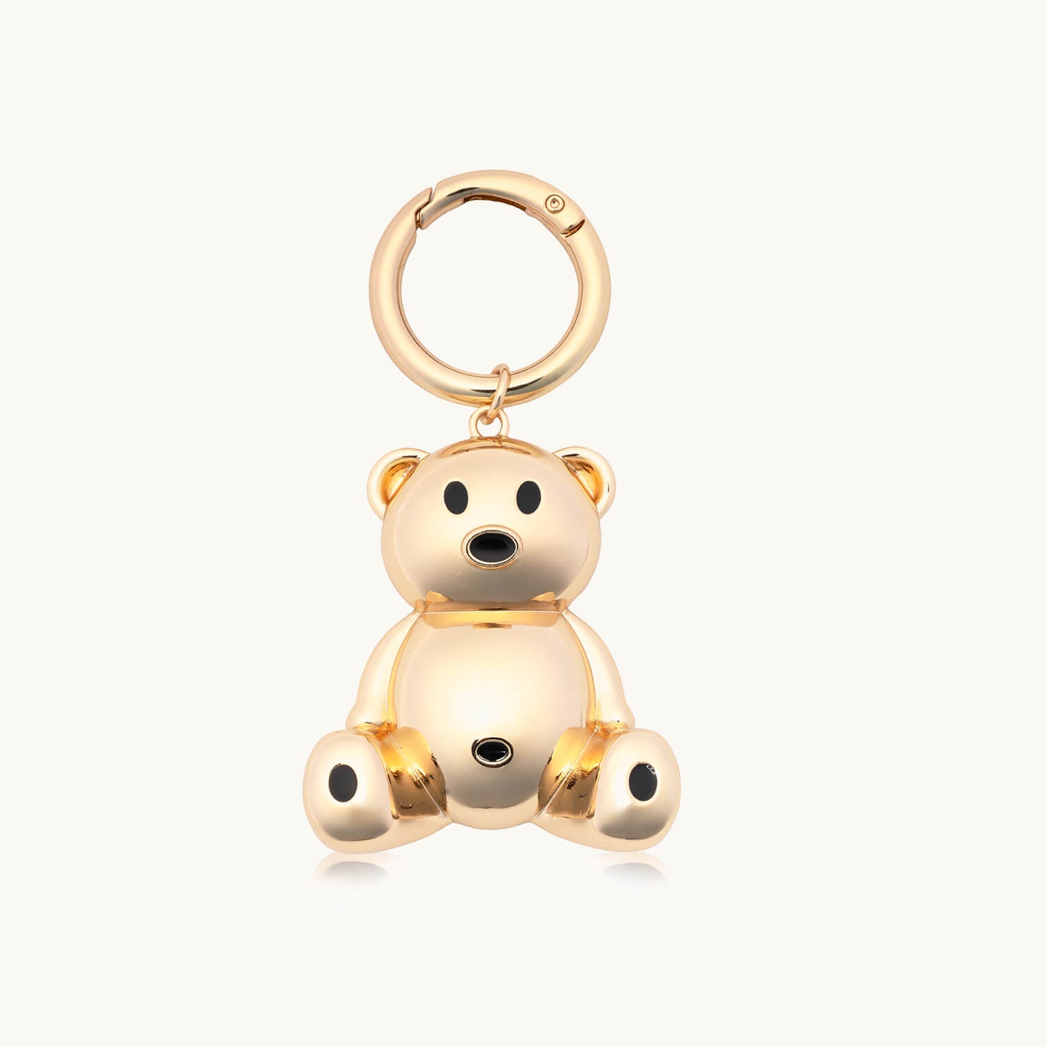 Mama Bear Charm Key Chain Ring - Detachable Purse Or Necklace Charm, Gift Box Included