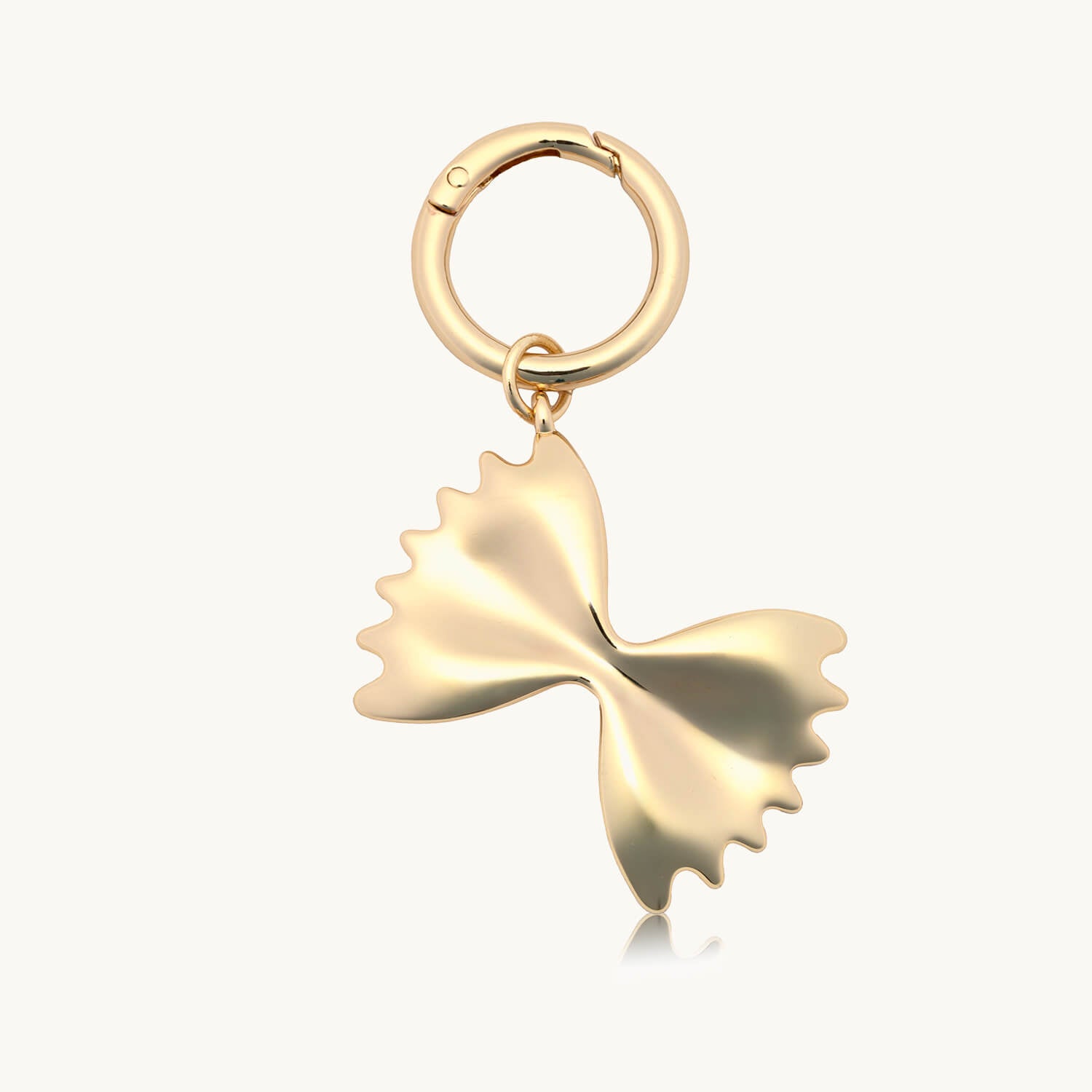 XL Farfalle Bag Charm Front