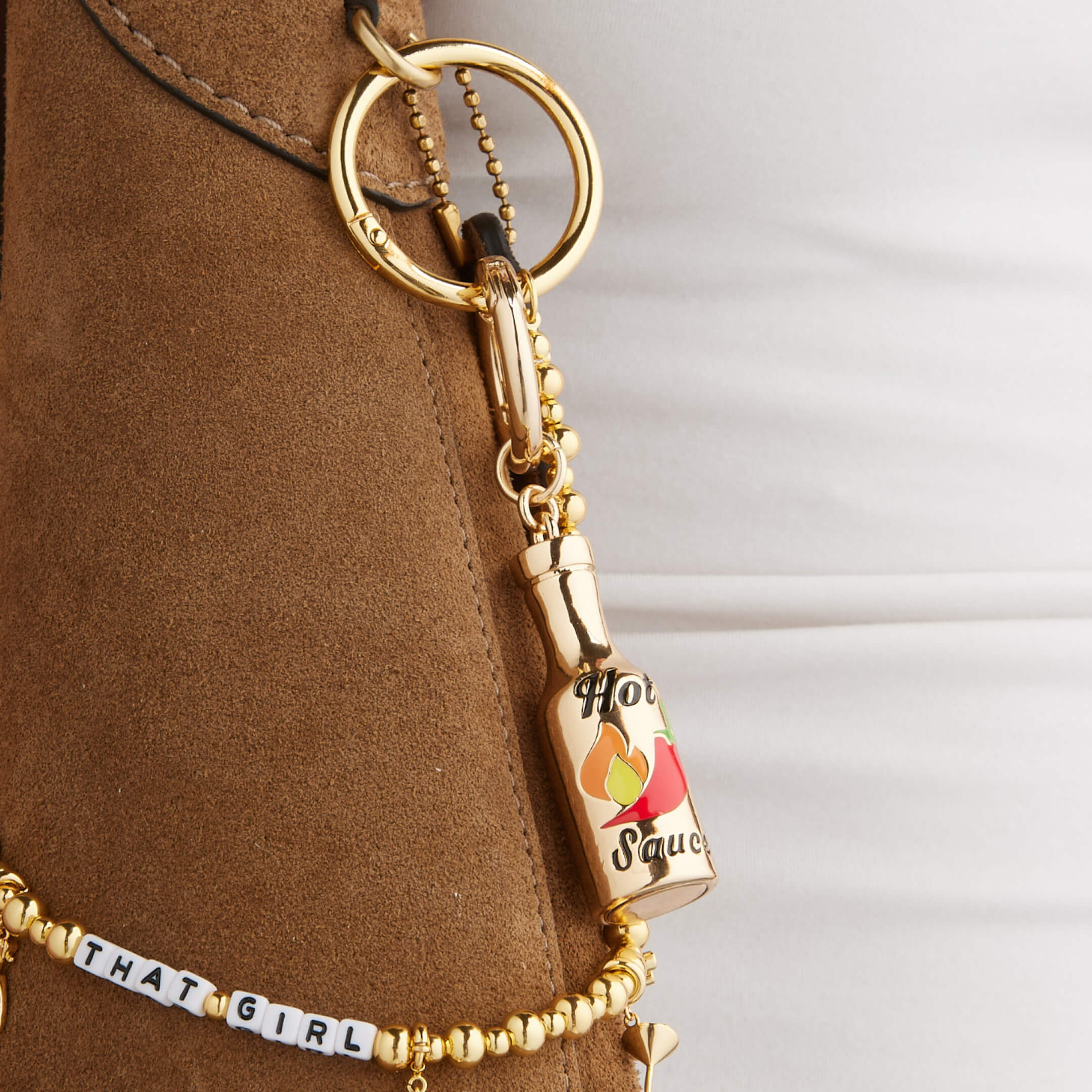 XL Hot Sauce Bag Charm