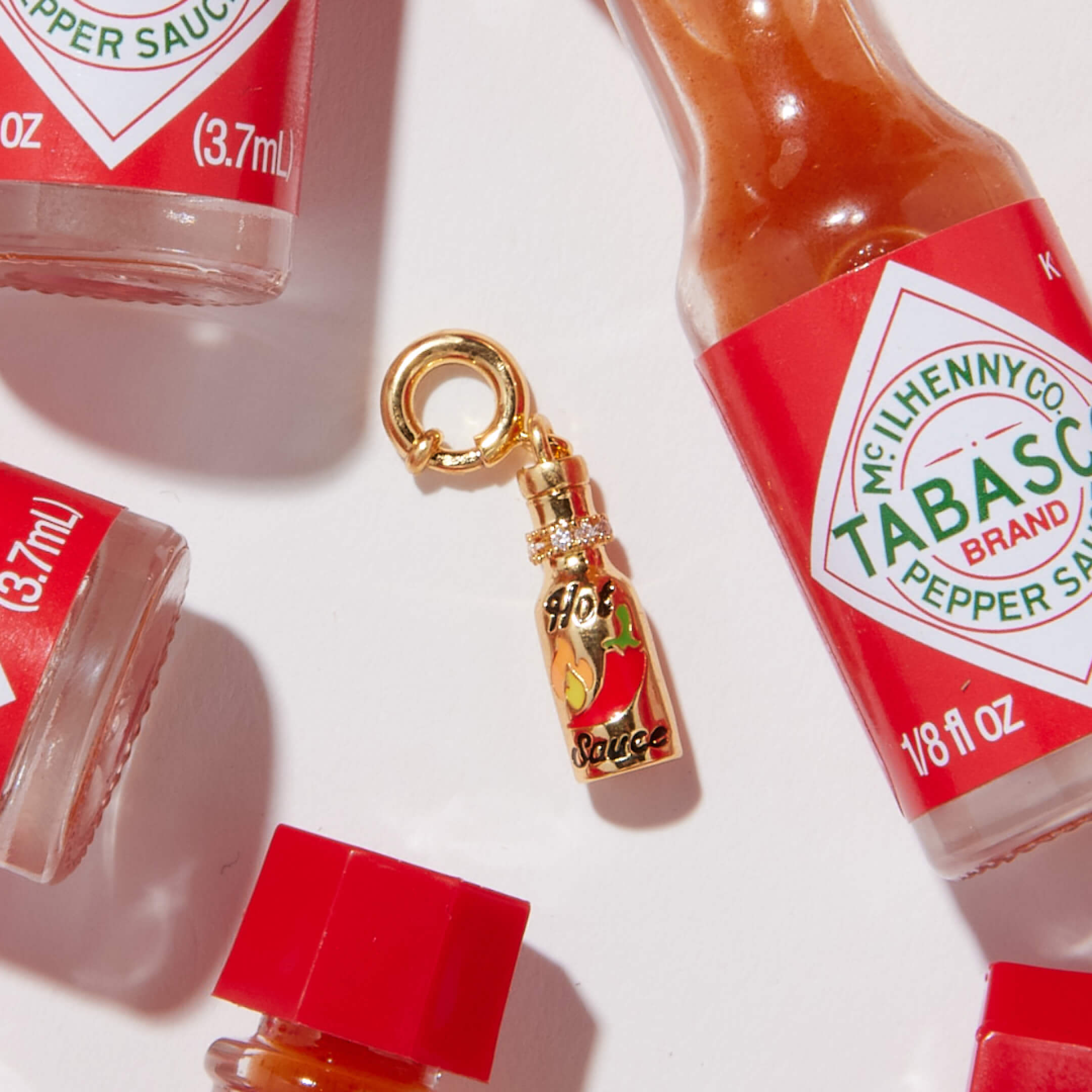 Hot Sauce Charm