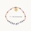 Keep Going- Breast Cancer Bracelet