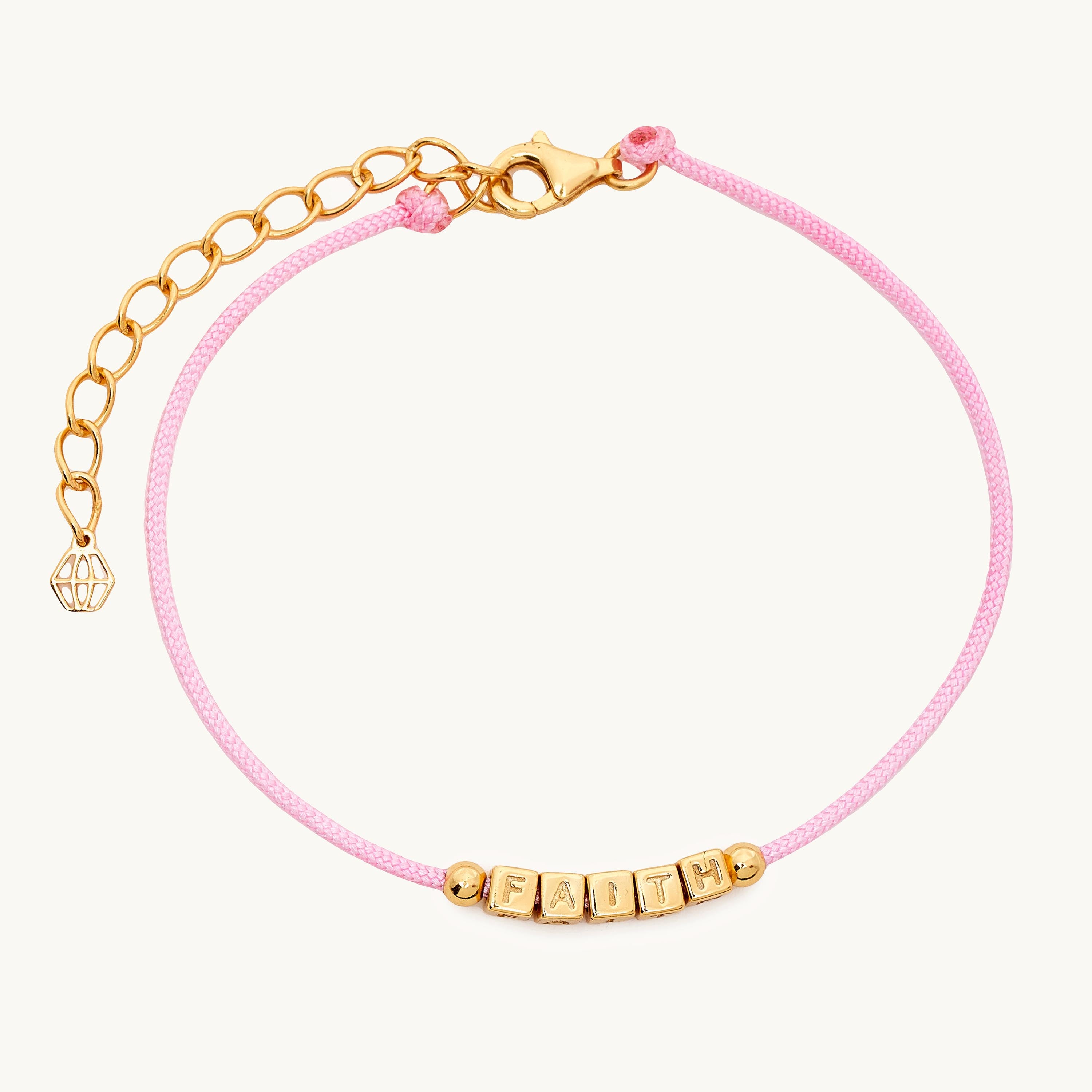 Faith- Light Pink Cord