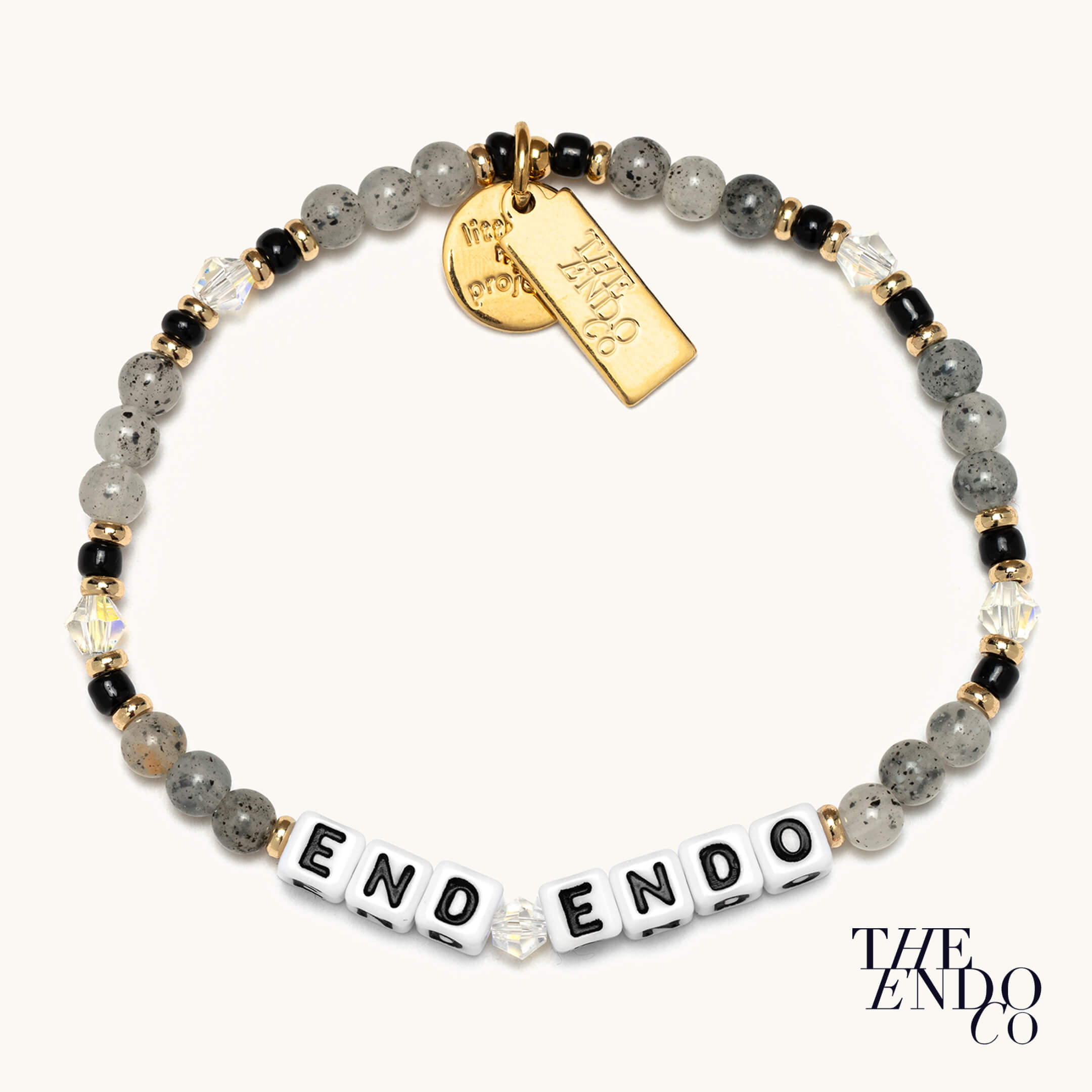 End Endo- Endometriosis Awareness Bracelet