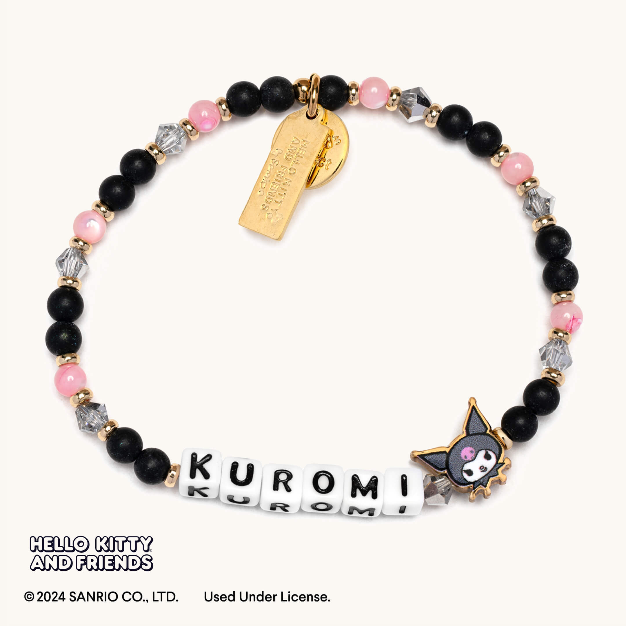 Kuromi- Hello Kitty and Friends bracelet