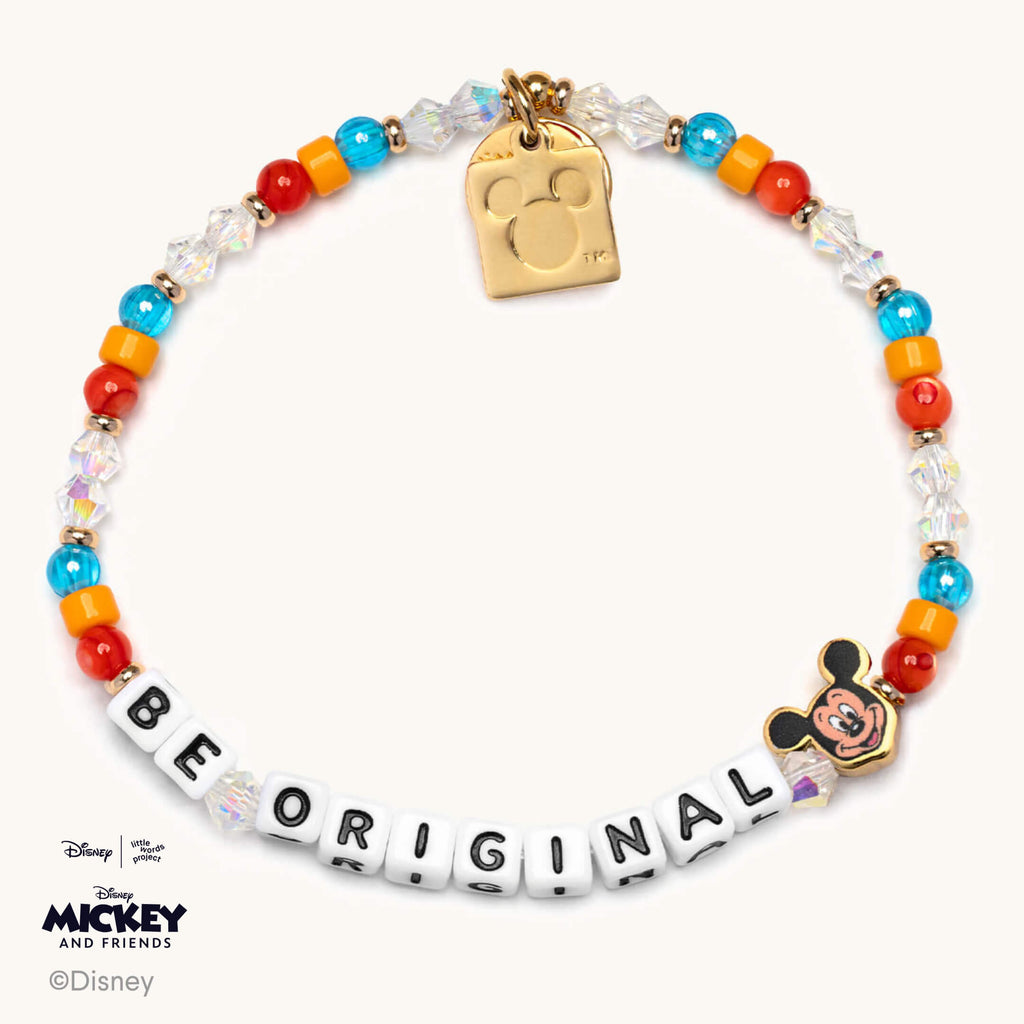 Be Original- Disney Mickey Mouse Friends Beaded Bracelet