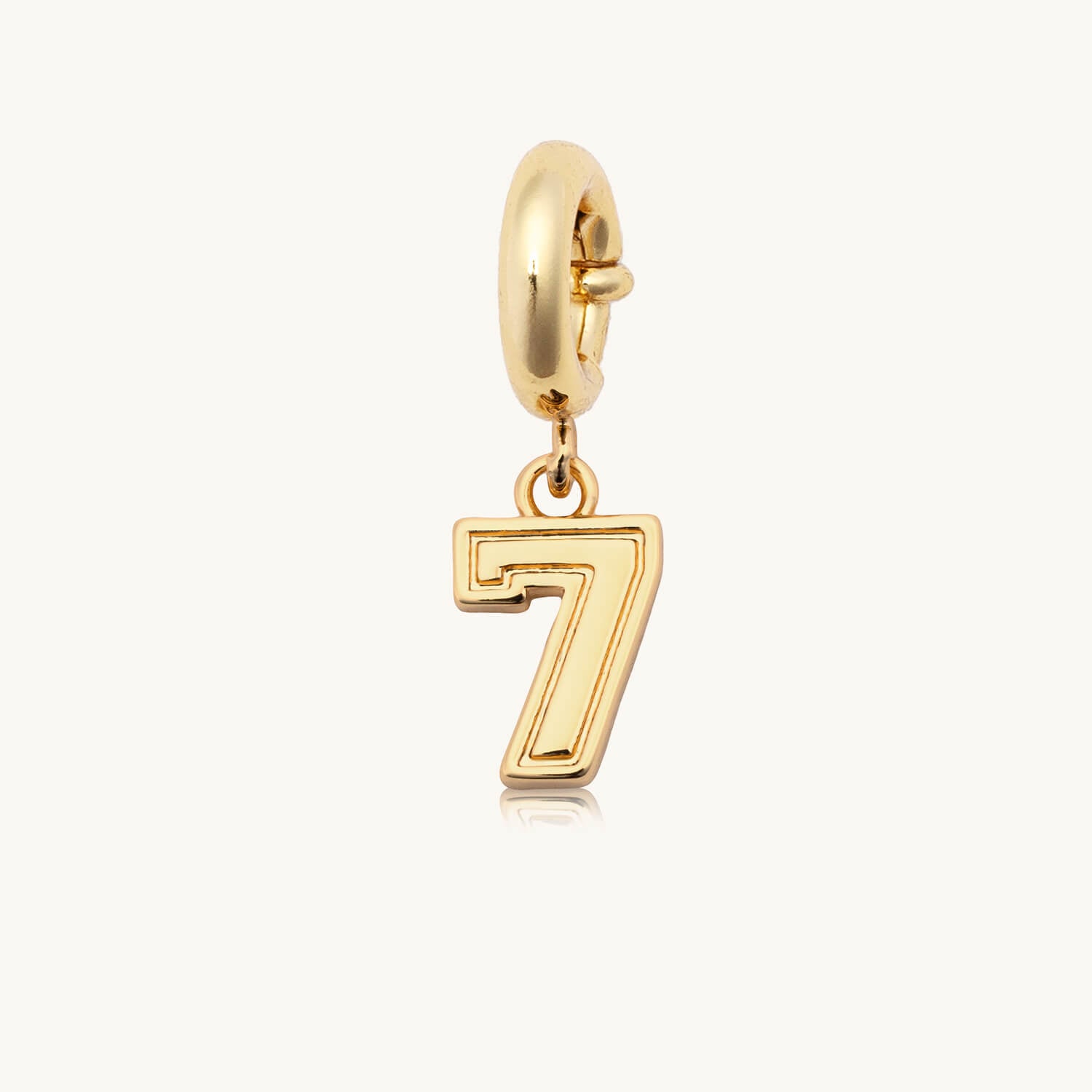 Varsity Number 7 Charm