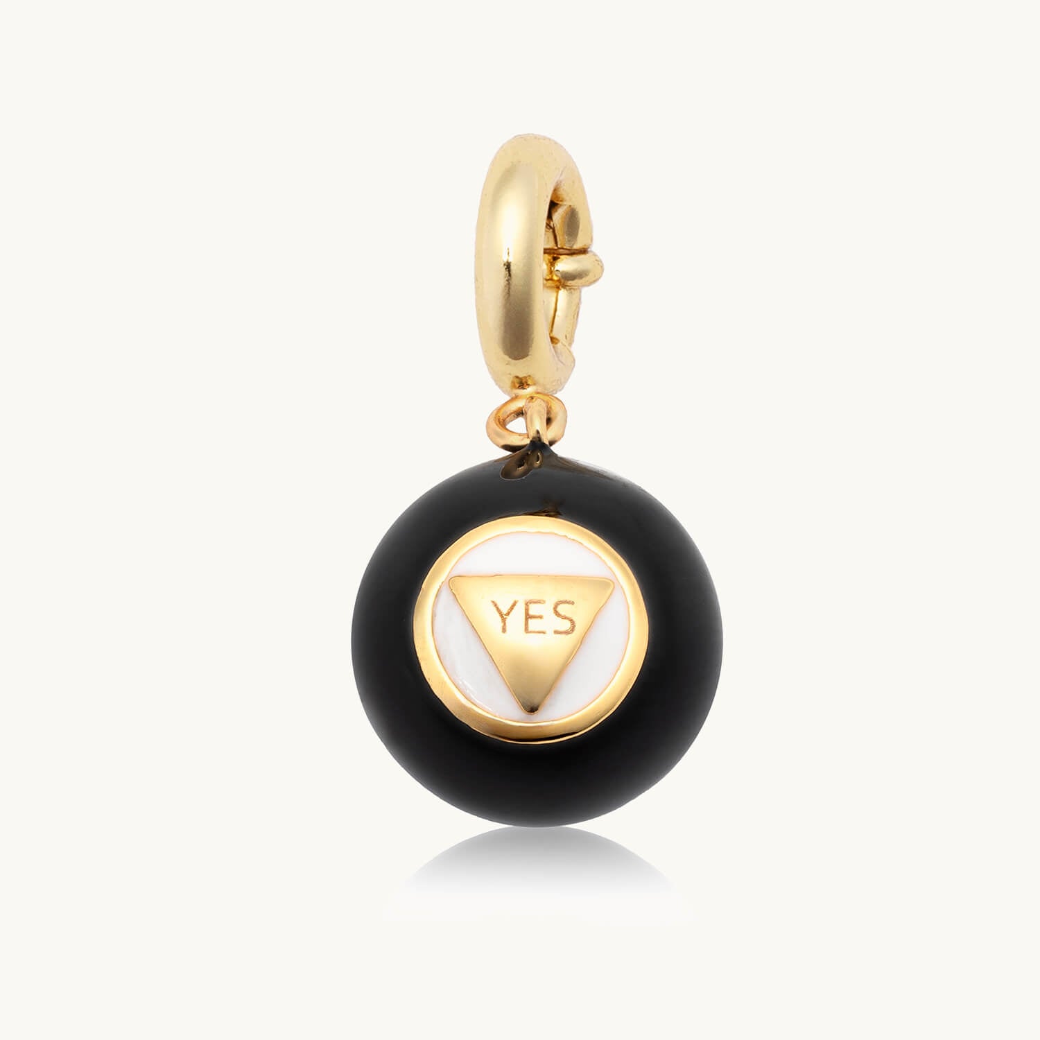 Magic 8 Ball Charm Back