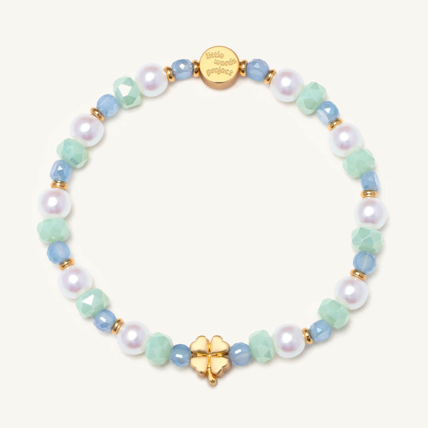 Four Leaf Clover Bracelet Base- No Words Project