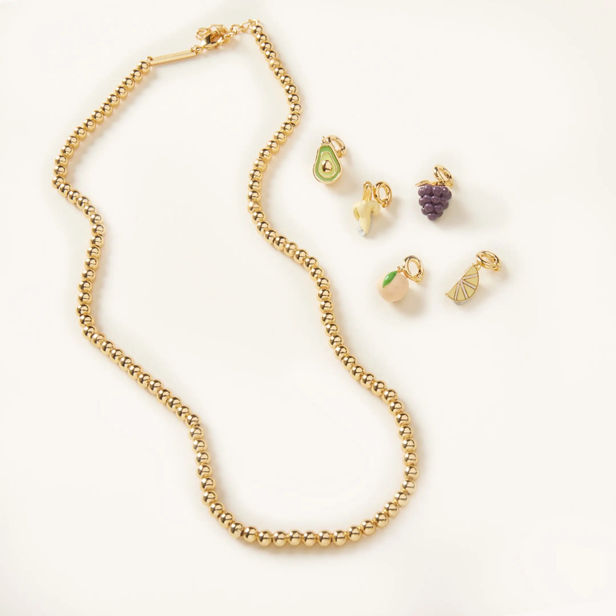 Fruity & Fresh Charm Necklace Set- Farmer's Market