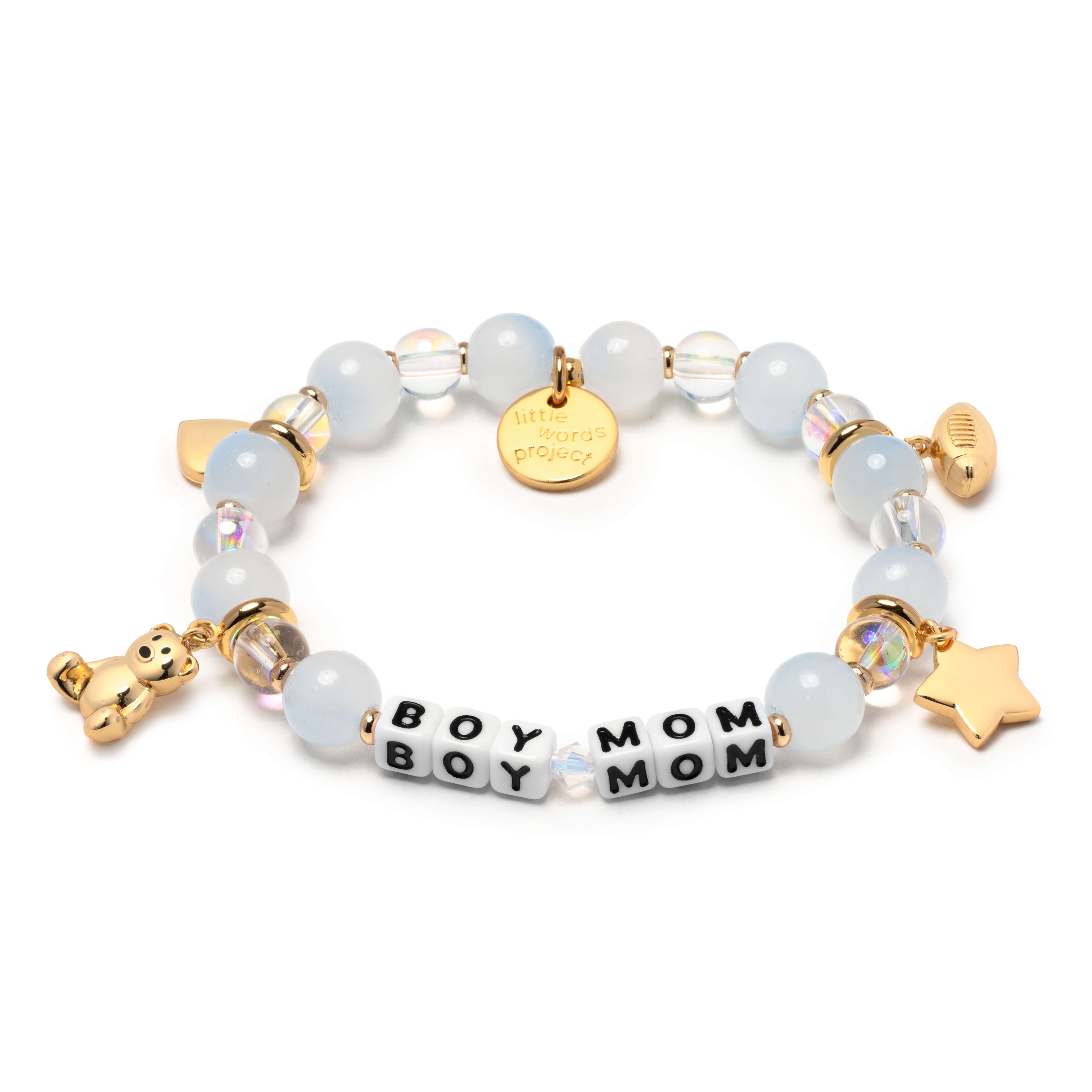 Boy Mom Charm Bracelet