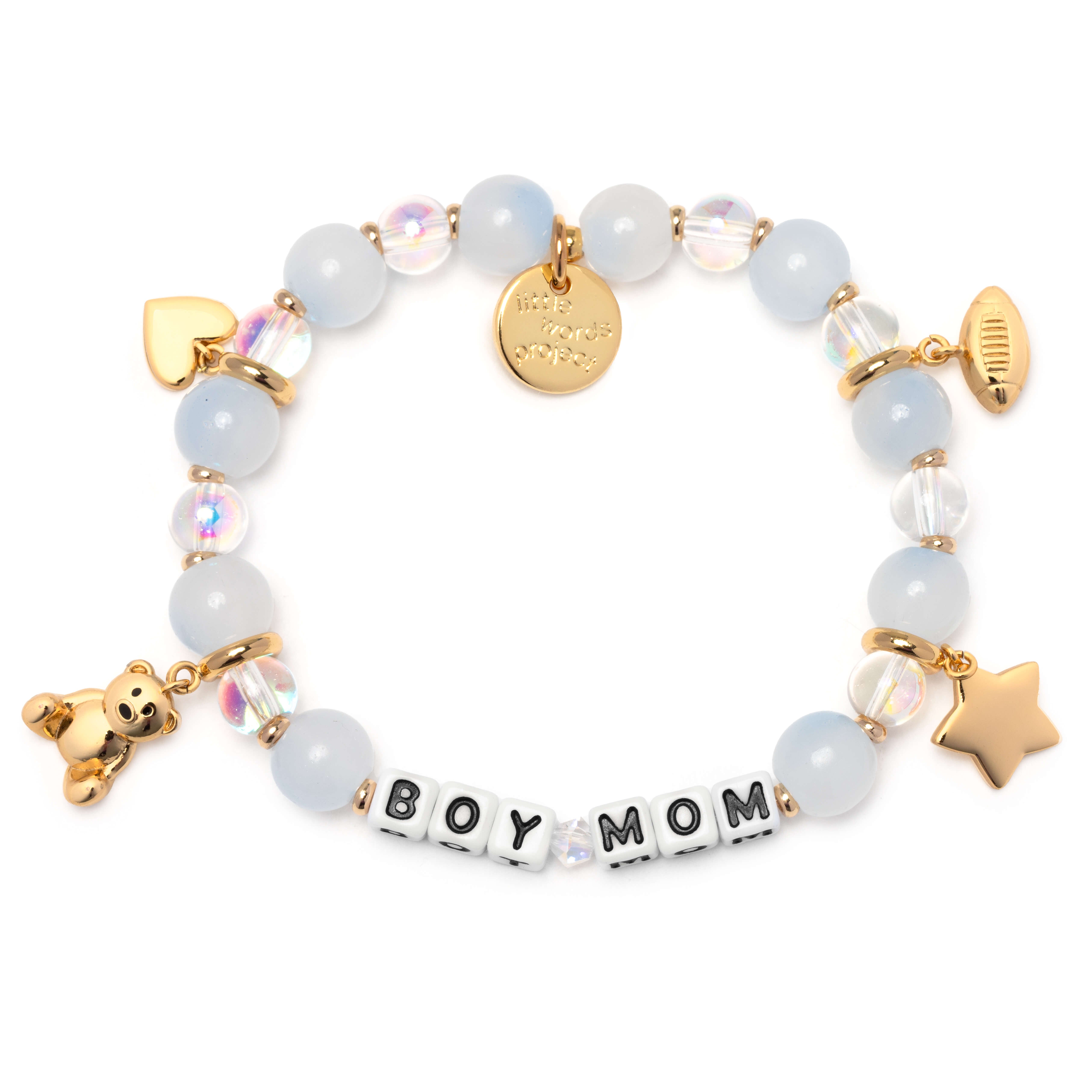 Boy Mom Charm Bracelet