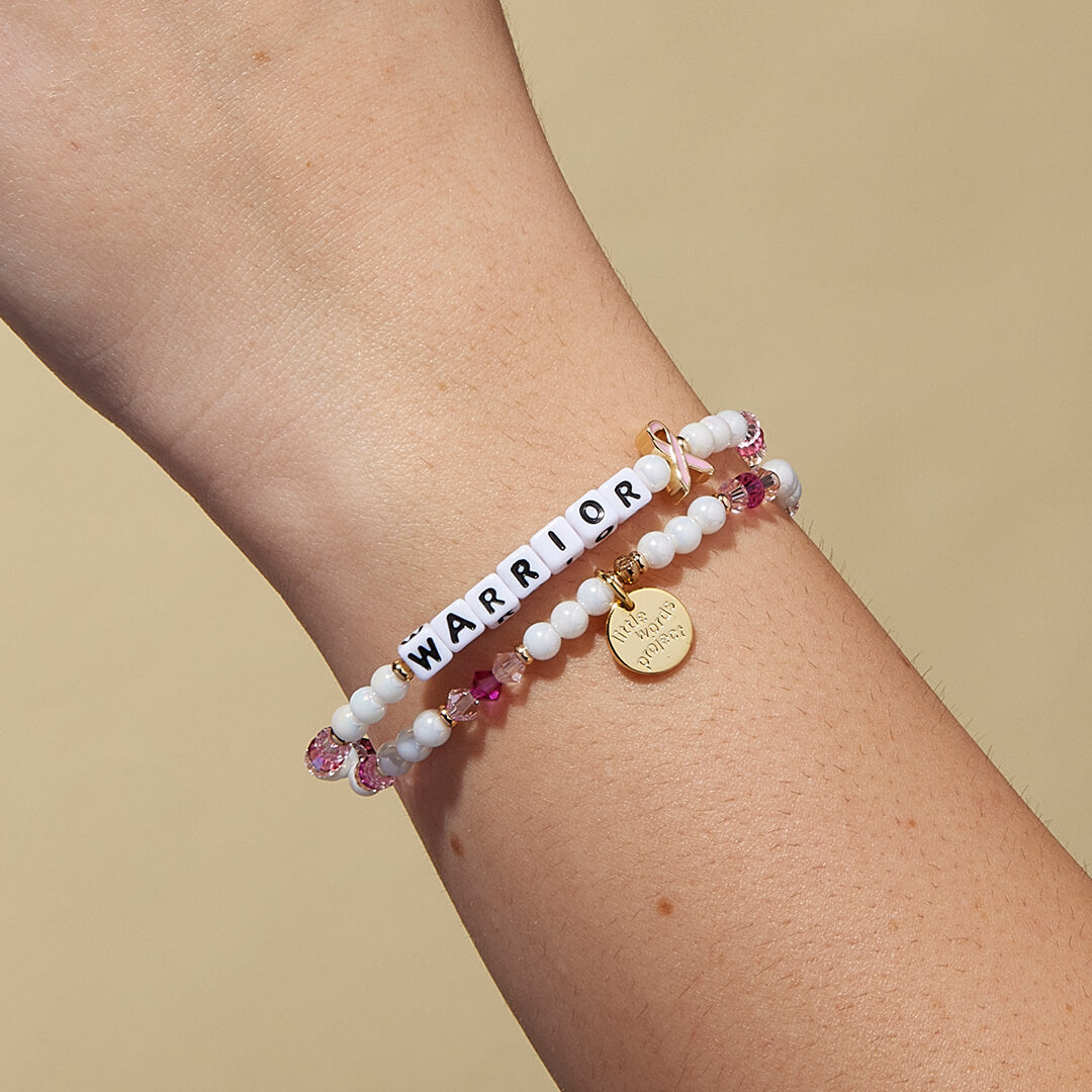 Warrior- Breast Cancer Awareness Bracelet