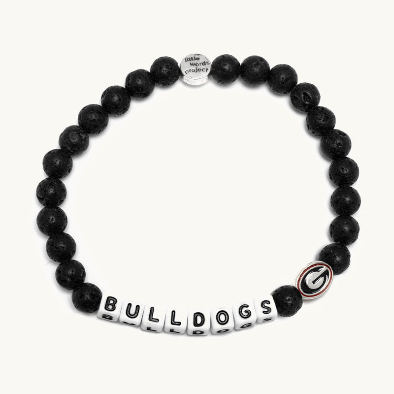 Bulldogs® Lava Stone- University of Georgia® Bracelet