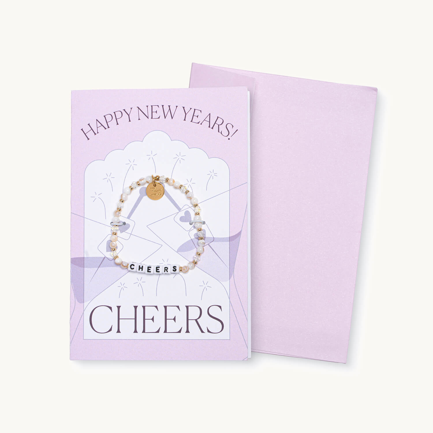 Cheers Bracelet Card- Holiday Gift Shop Bracelet Card